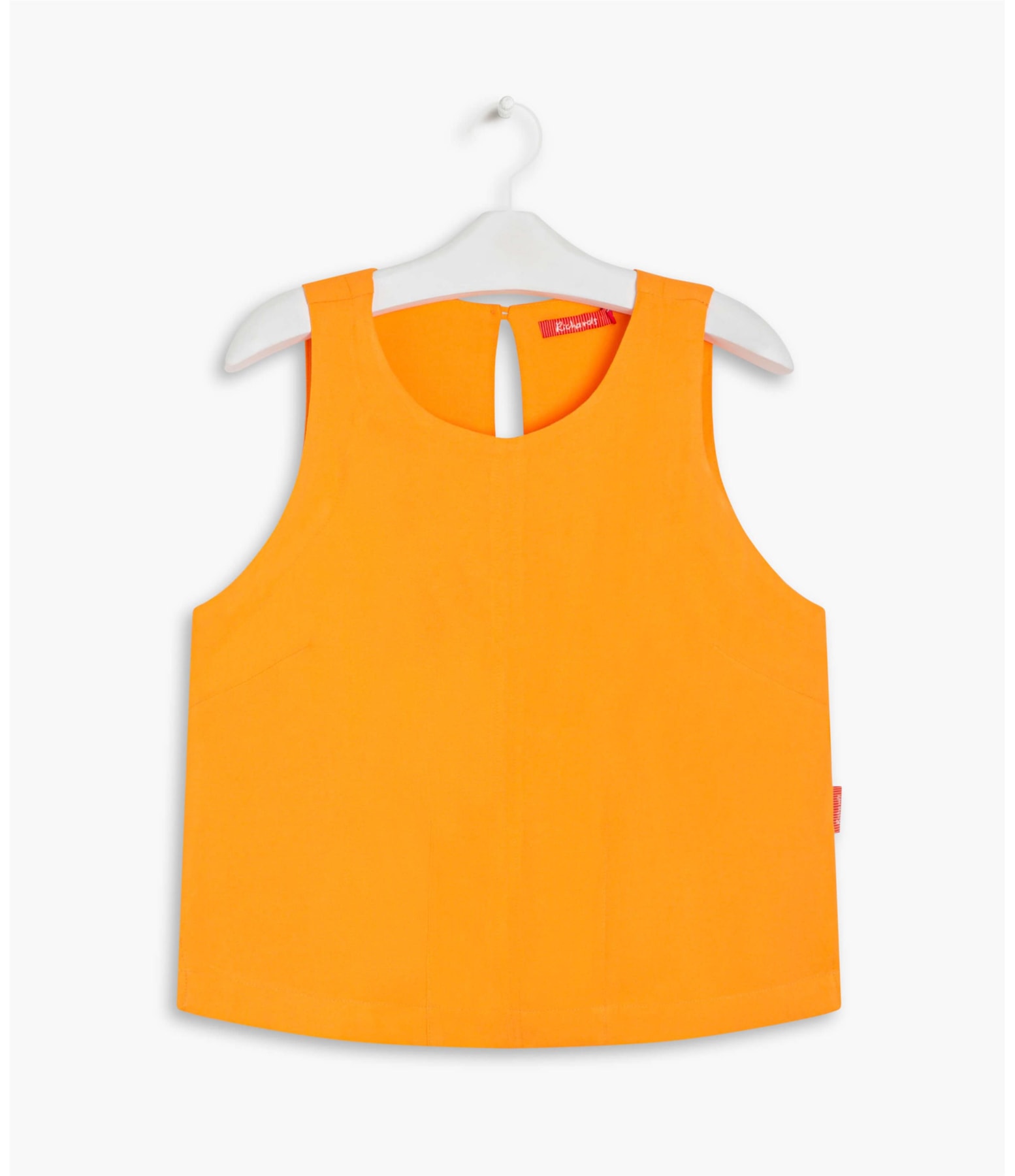 Regata Isis Crepe Liso Laranja