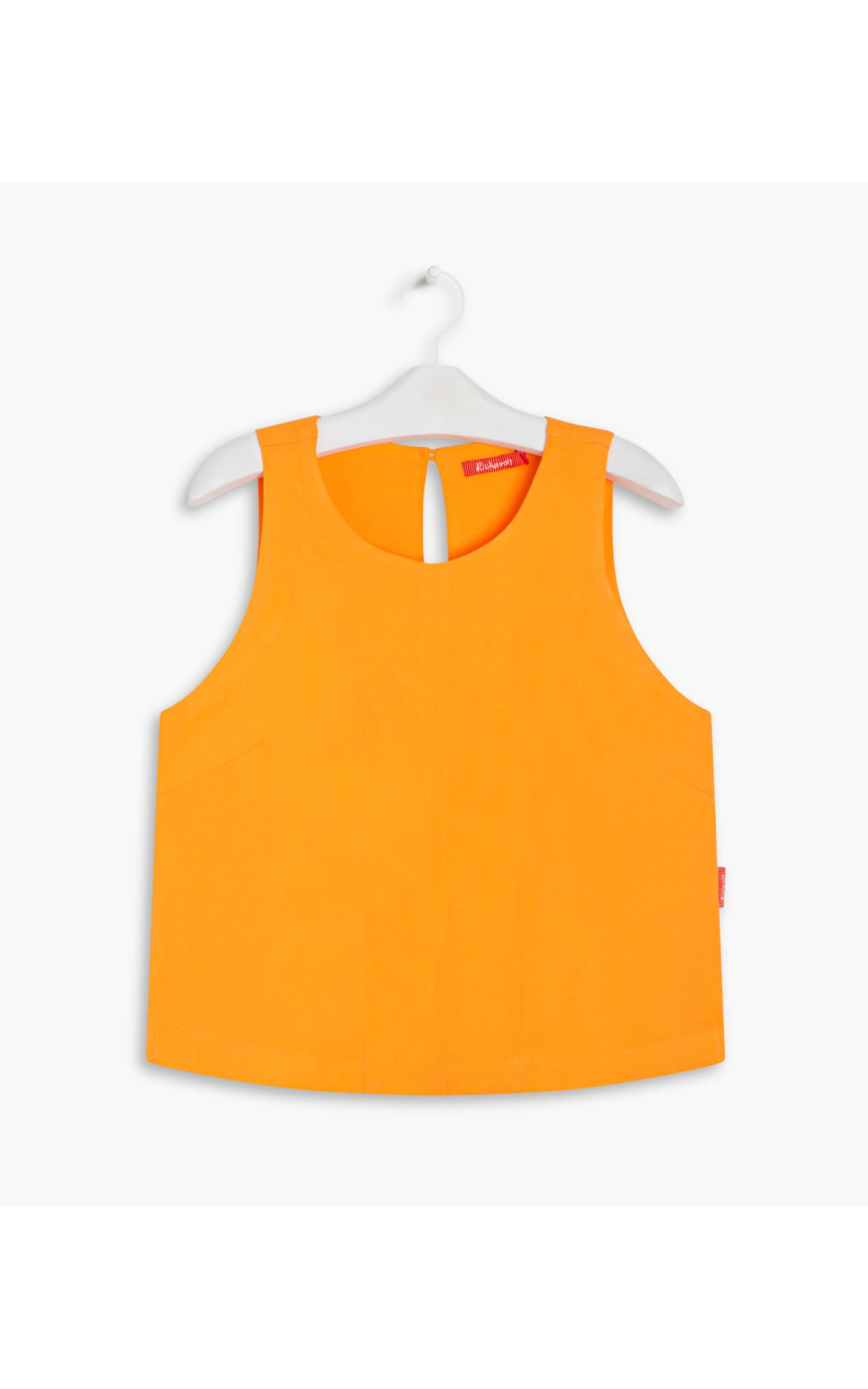 Regata Isis Crepe Liso Laranja