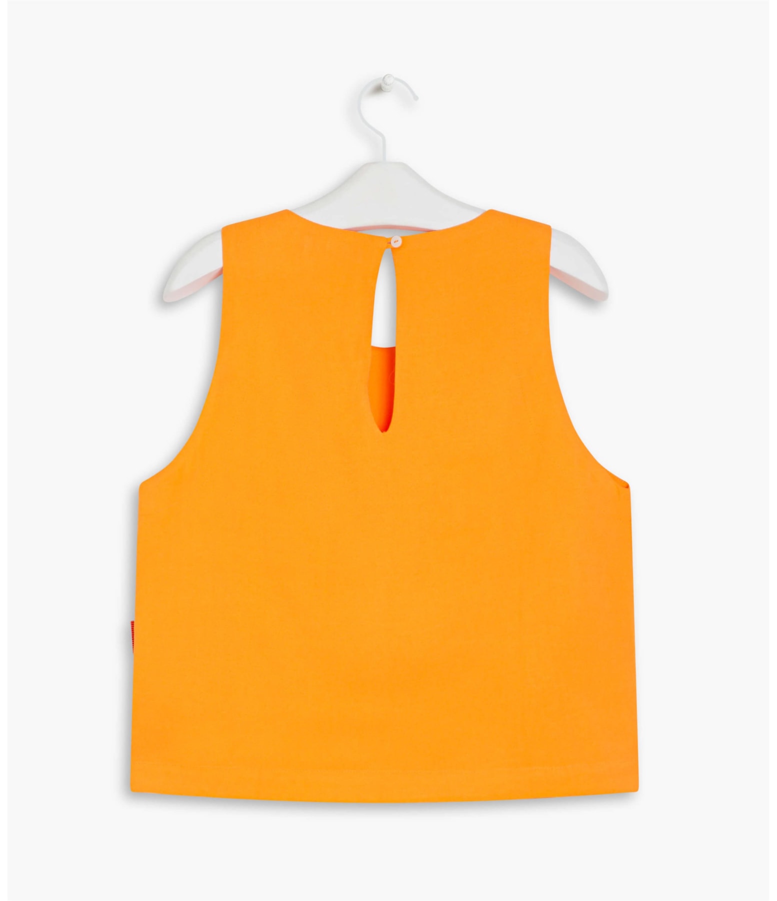 Regata Isis Crepe Liso Laranja