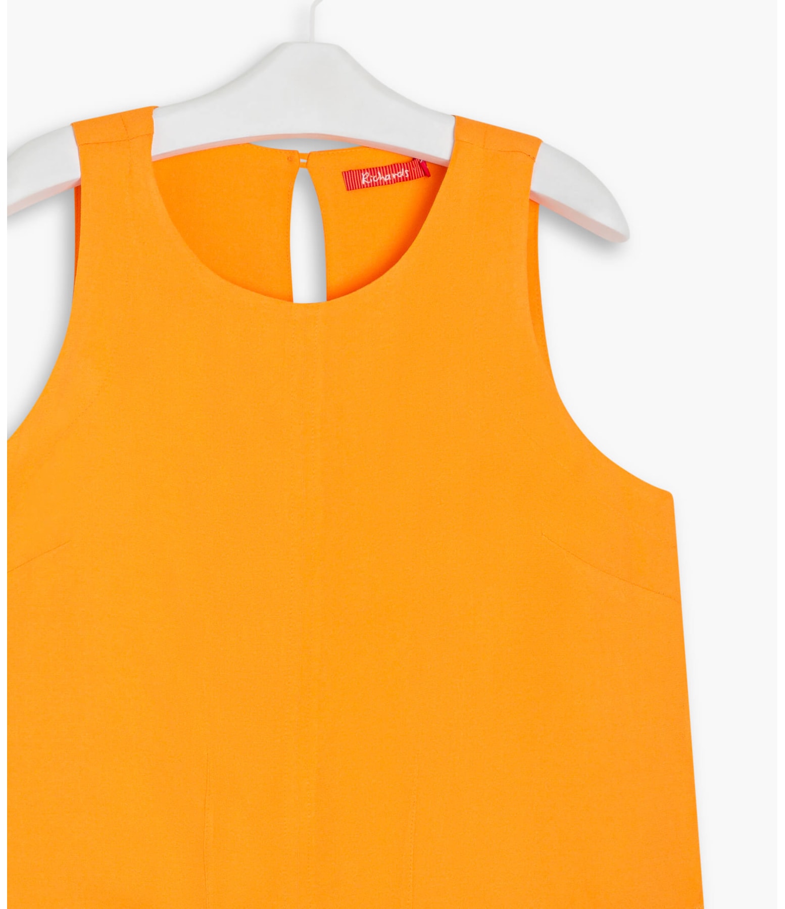 Regata Isis Crepe Liso Laranja