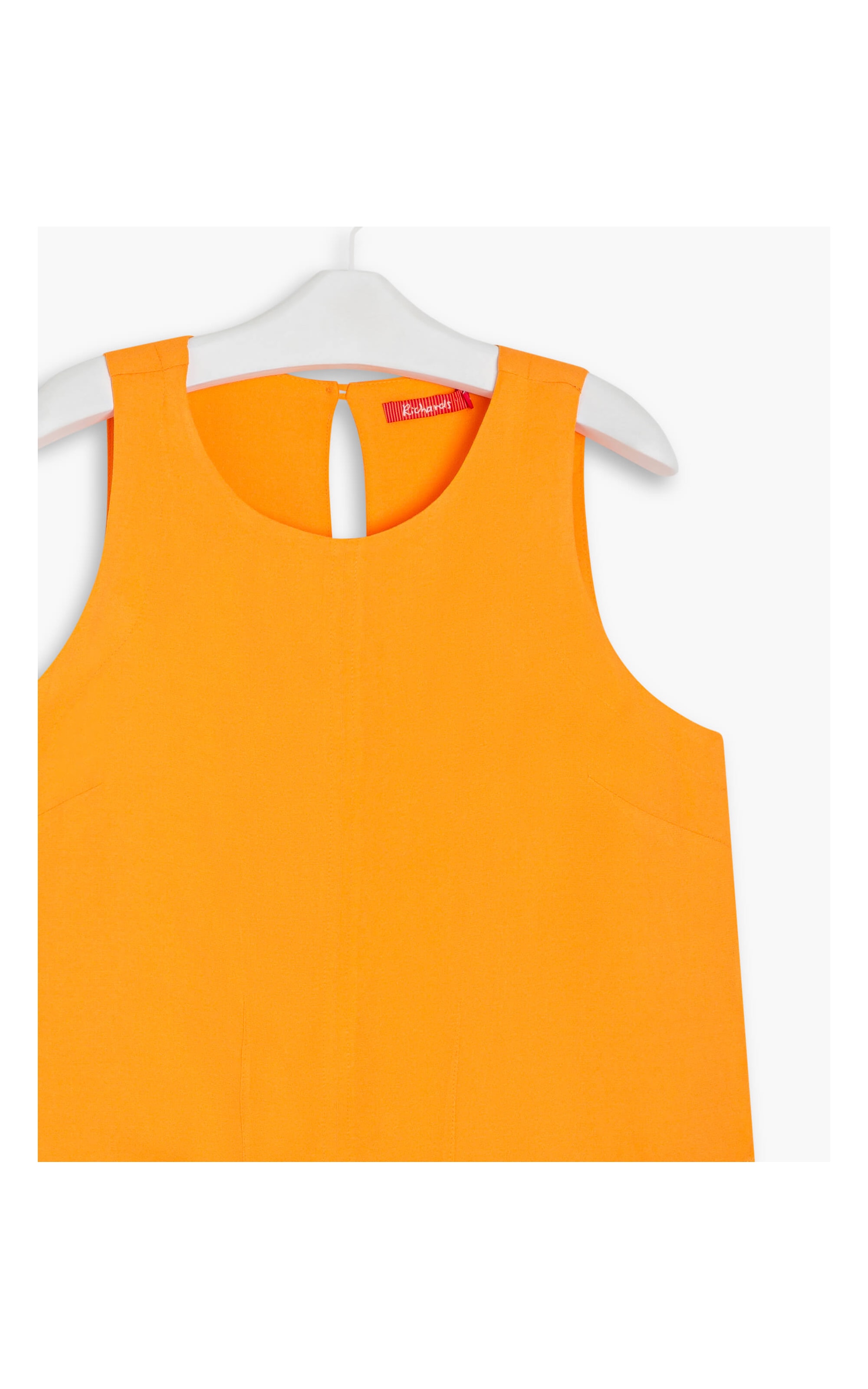 Regata Isis Crepe Liso Laranja