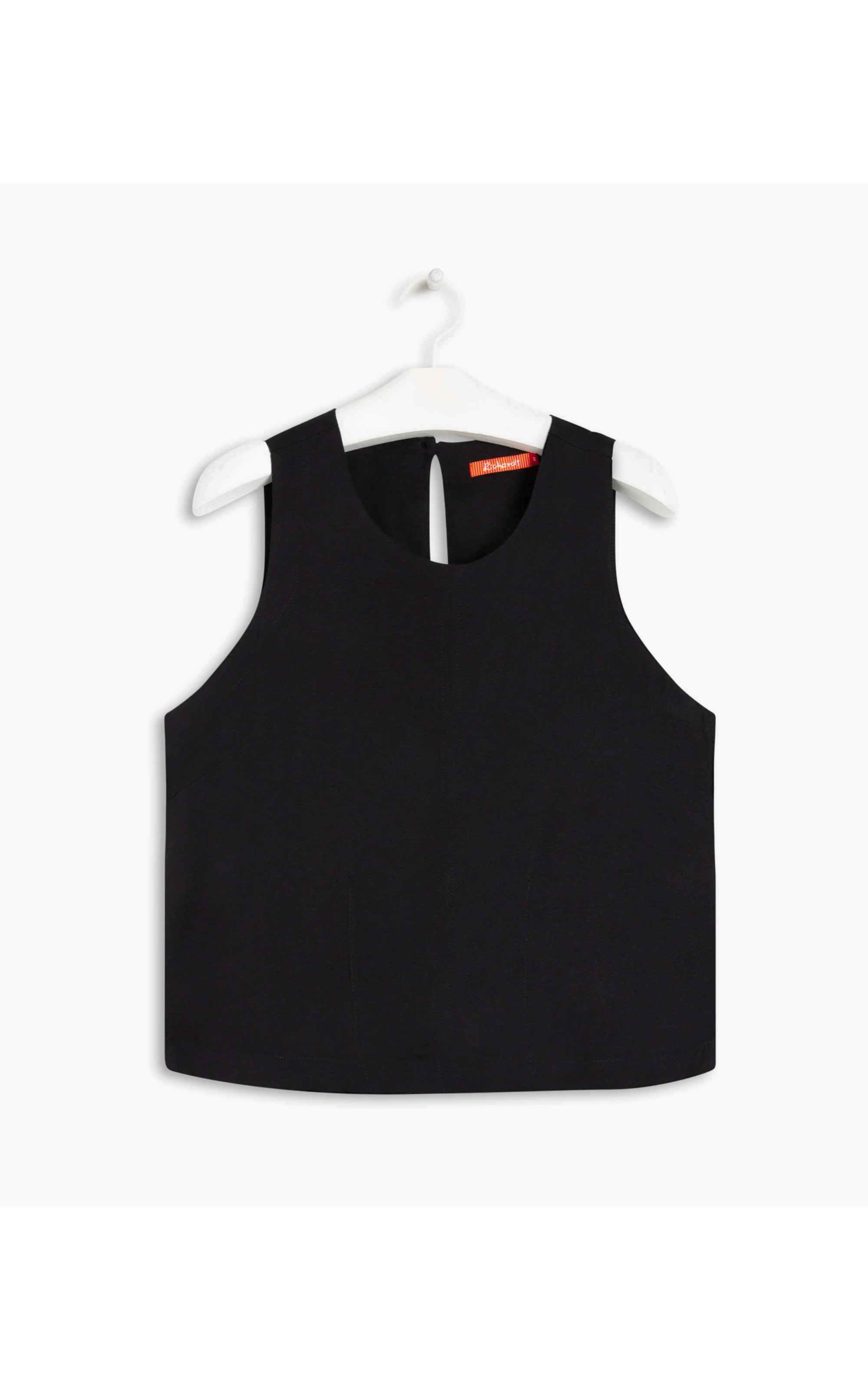 Regata Isis Crepe Liso Preto