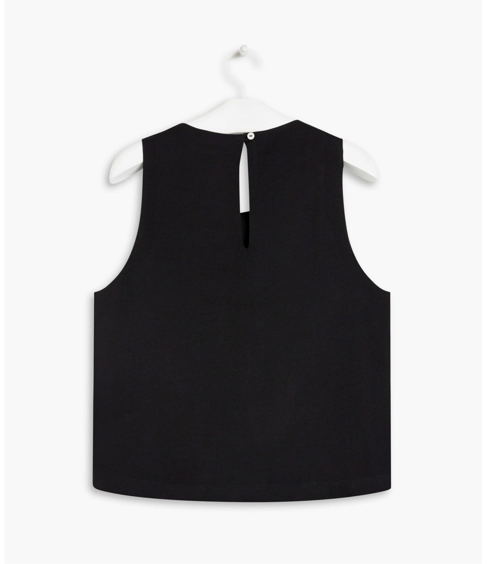 Regata Isis Crepe Liso Preto