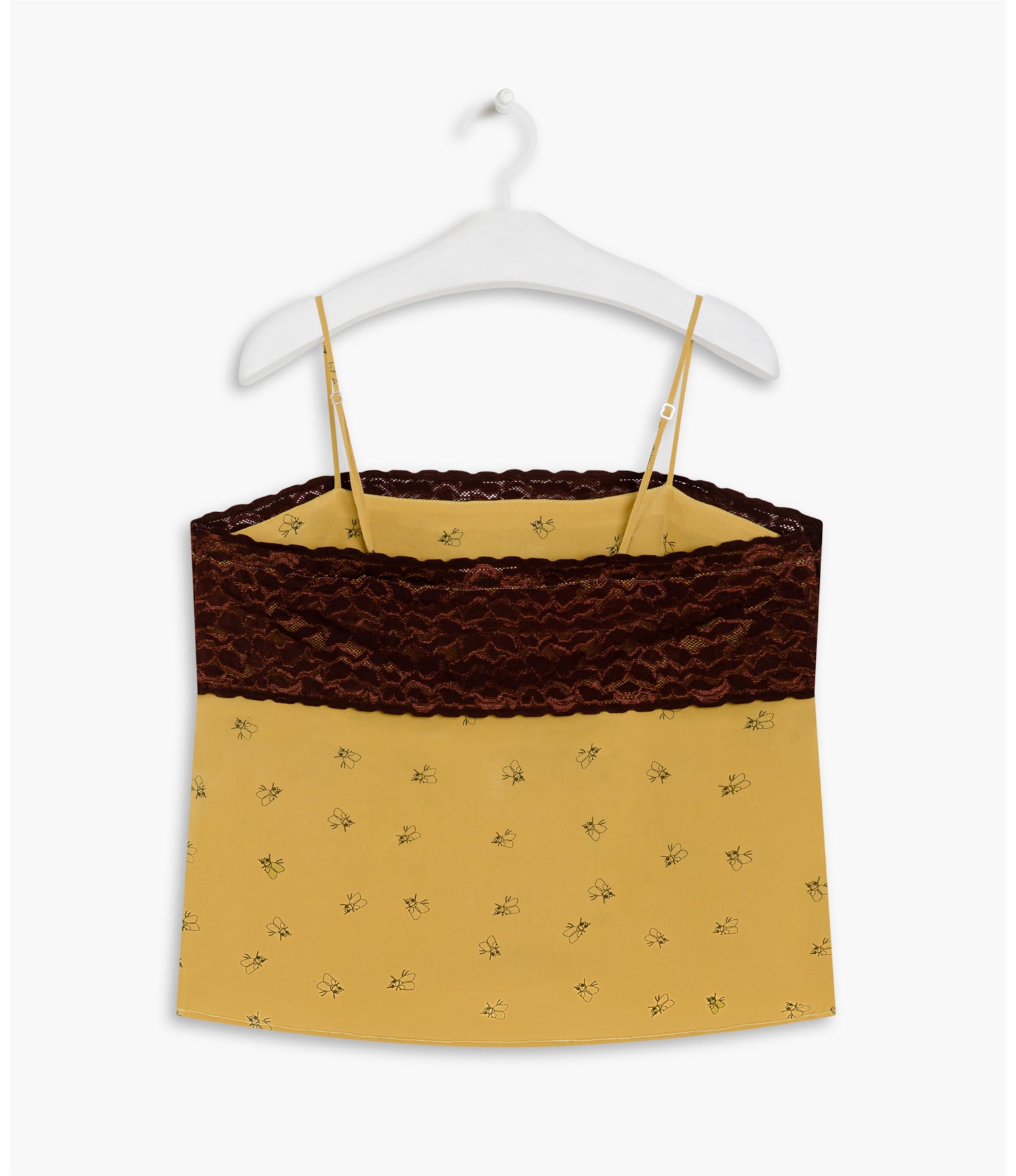  Regata Joli Renda Est Fly Amarelo