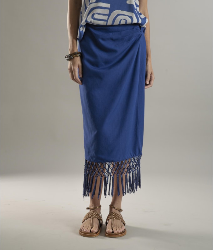 Regata Kate Brush Tiles Azul Bic