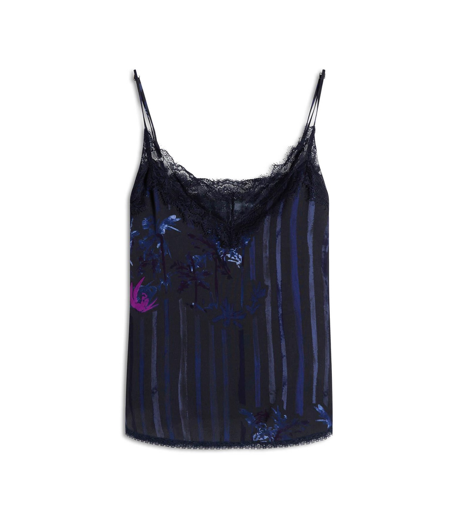 Regata Kate Floral Listra Dark Navy
