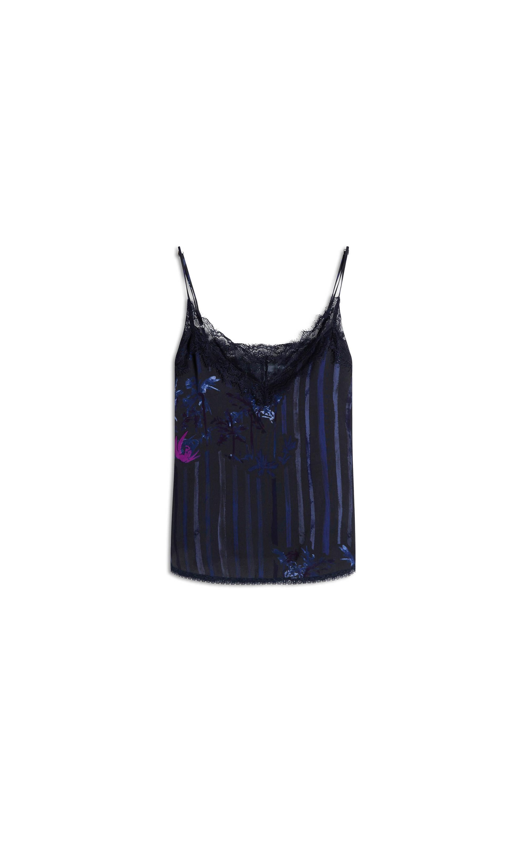 Regata Kate Floral Listra Dark Navy