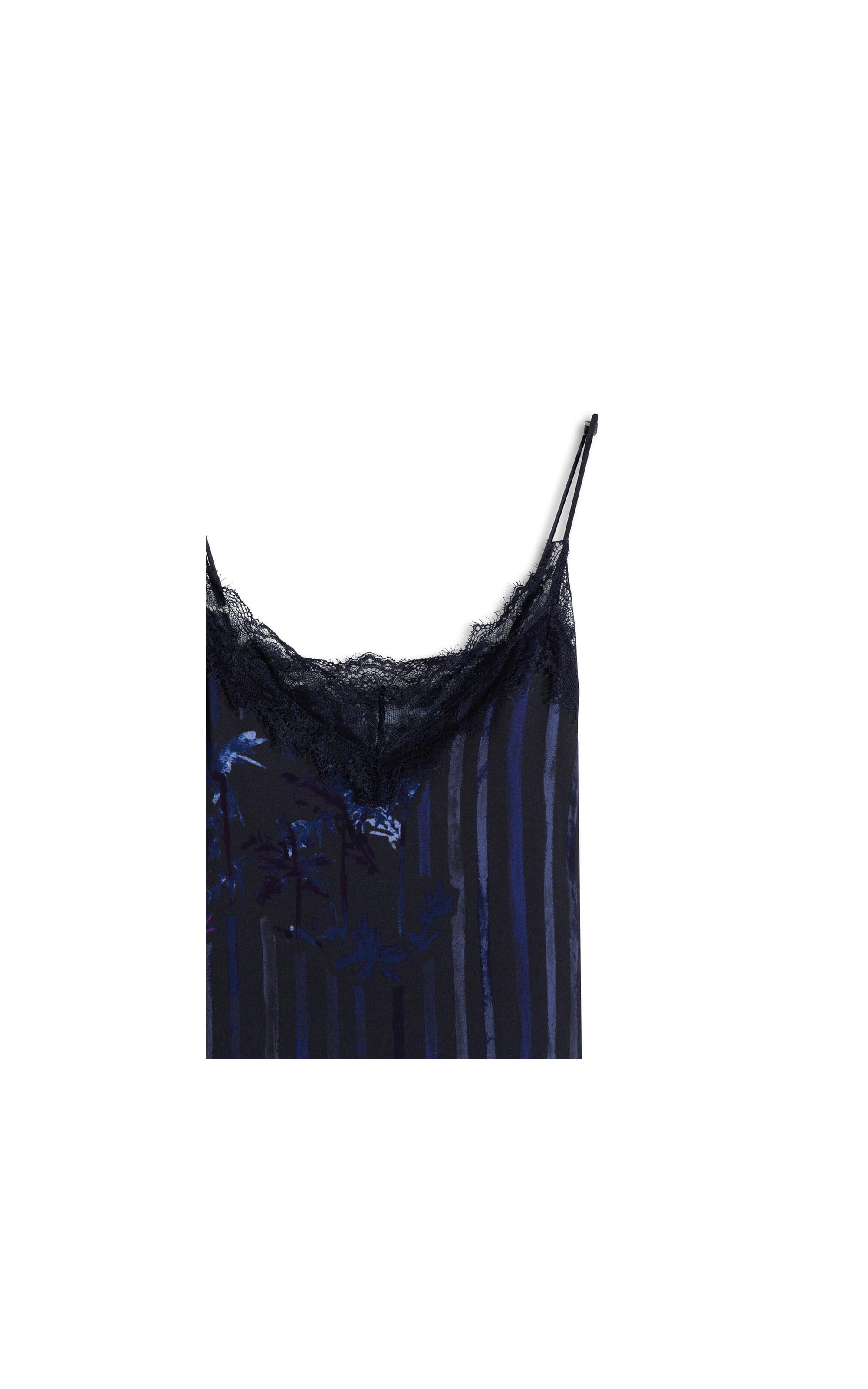 Regata Kate Floral Listra Dark Navy