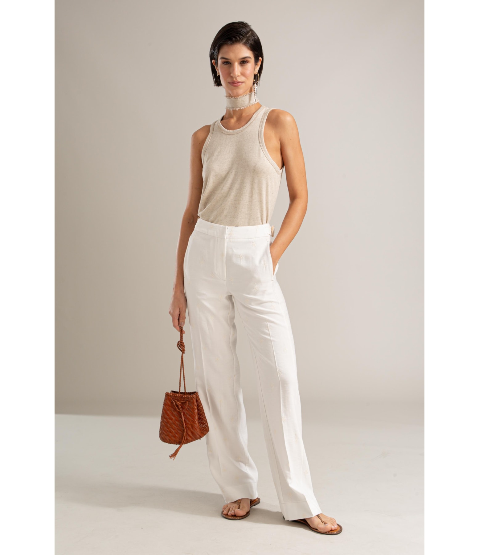 Regata Kauane Linho Natural