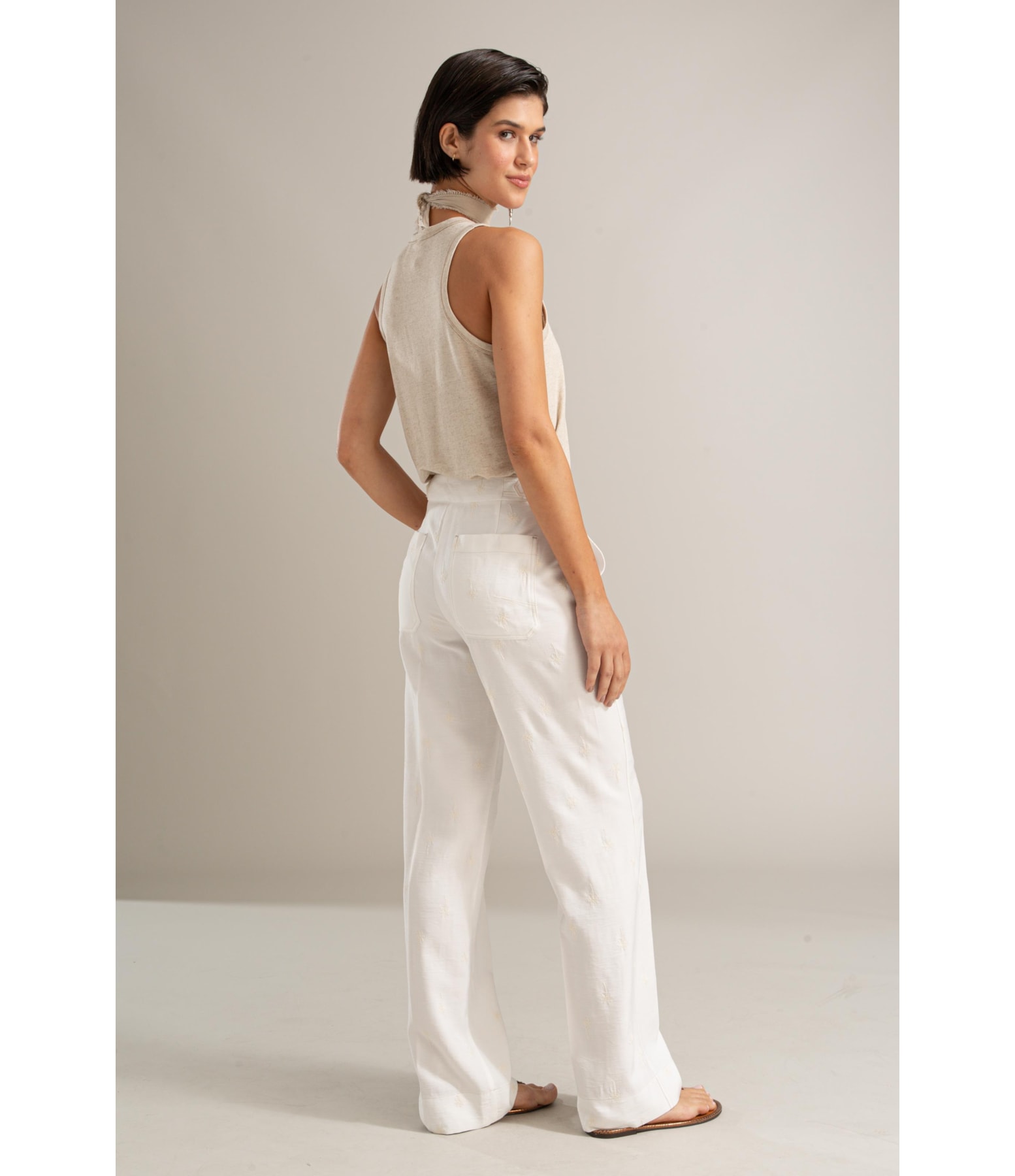 Regata Kauane Linho Natural