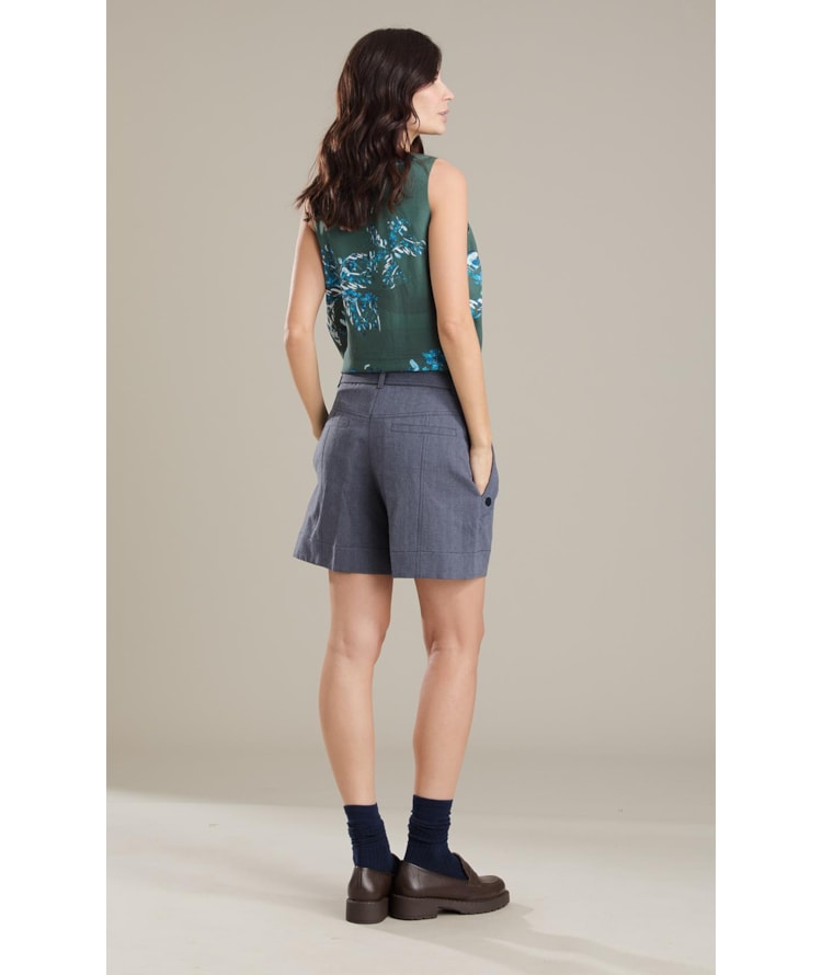 Regata Linho  Ayla Splatter Floresta