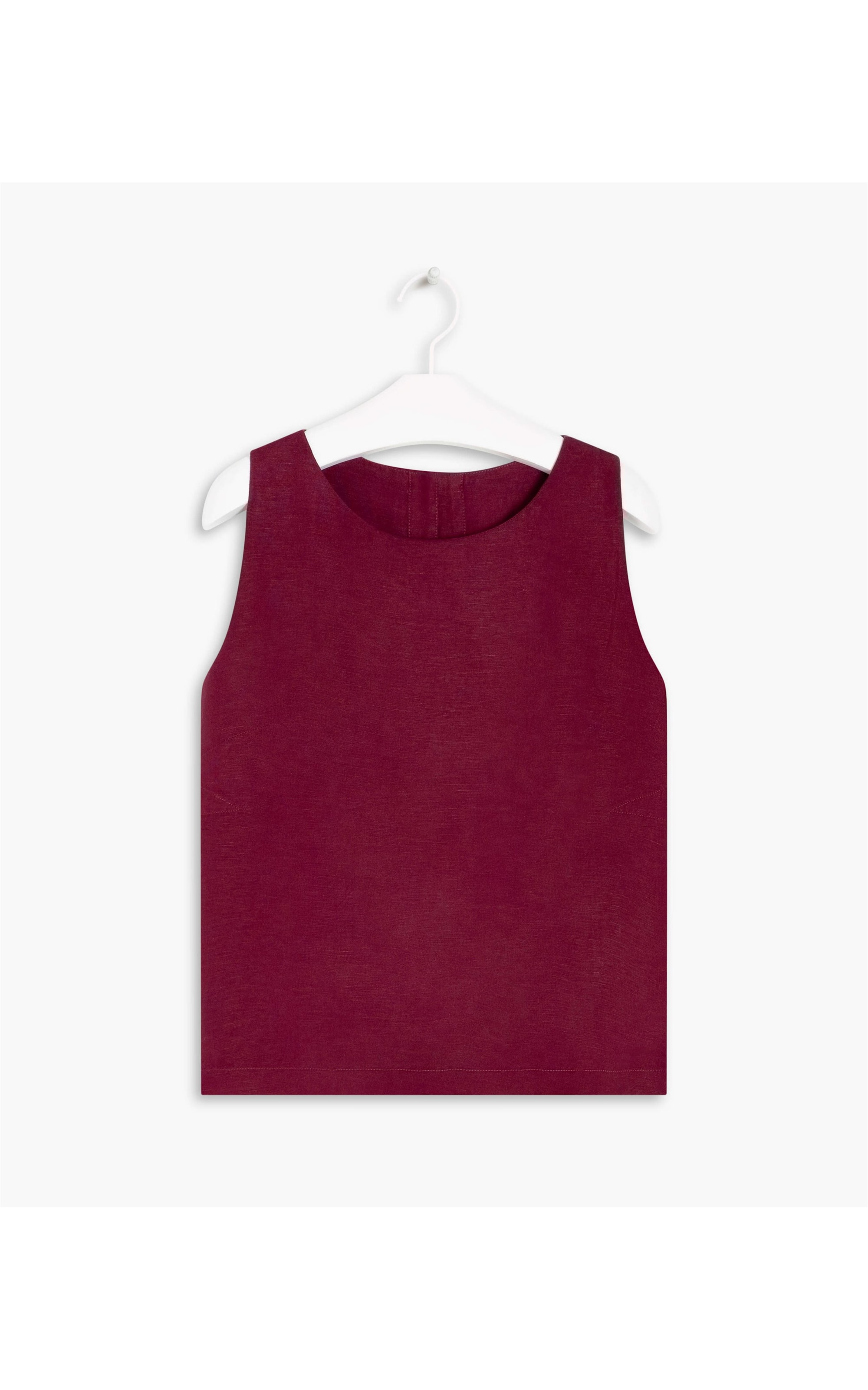 Regata Linho   Filipina Bordeaux