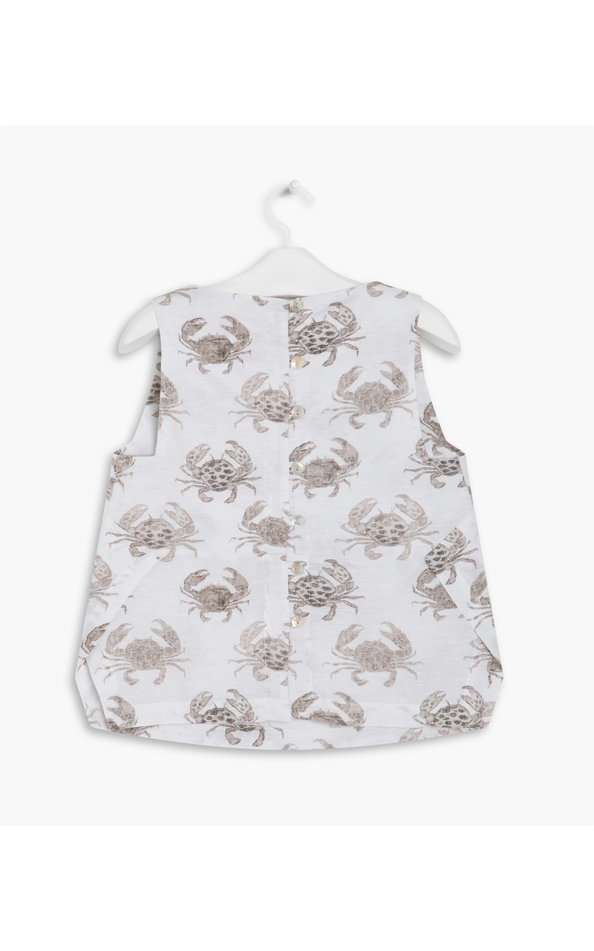 Regata Linho   Filipina Water Crab Branco