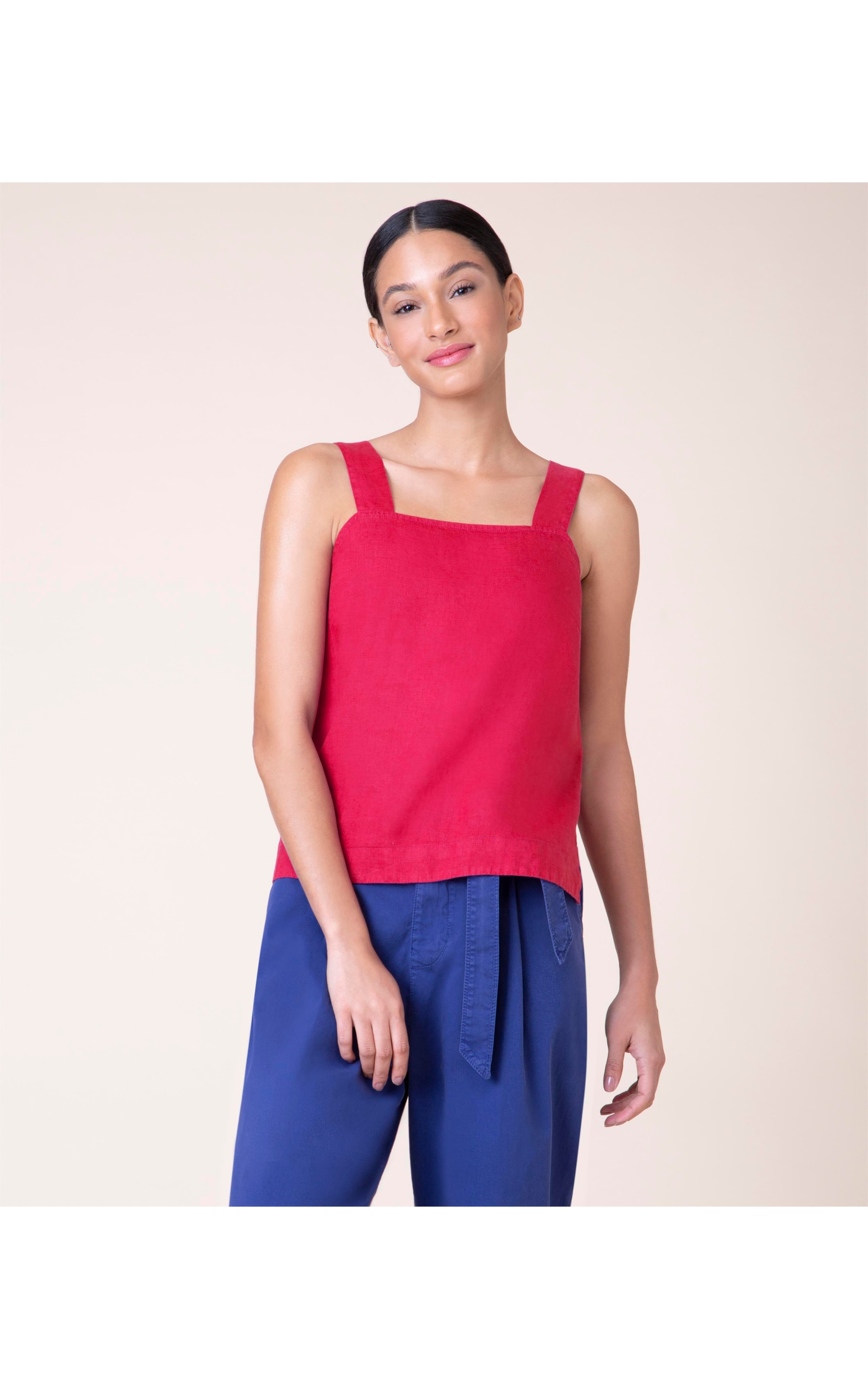 Regata Linho  Lina Blend Gd Fucsia