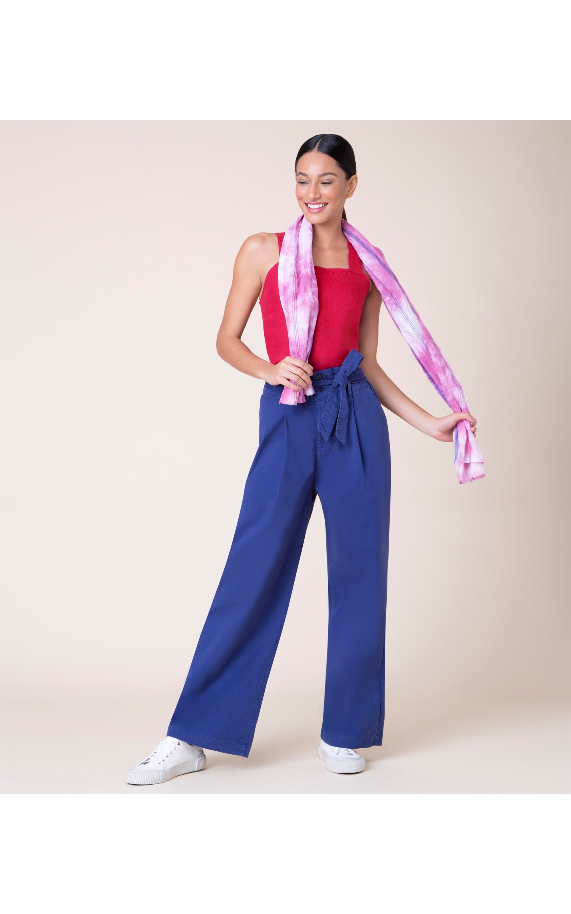 Regata Linho  Lina Blend Gd Fucsia