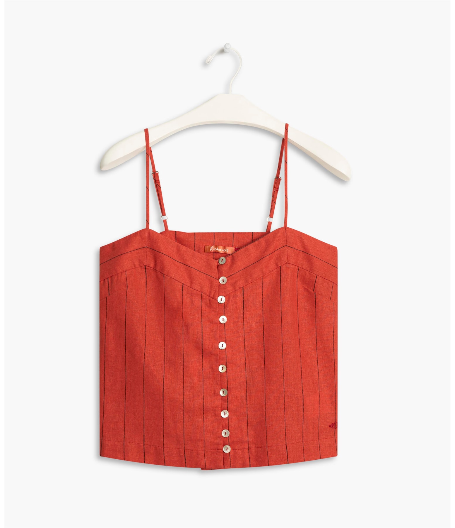 Regata Linho  Mariana Cotton Vivara Ft Coral