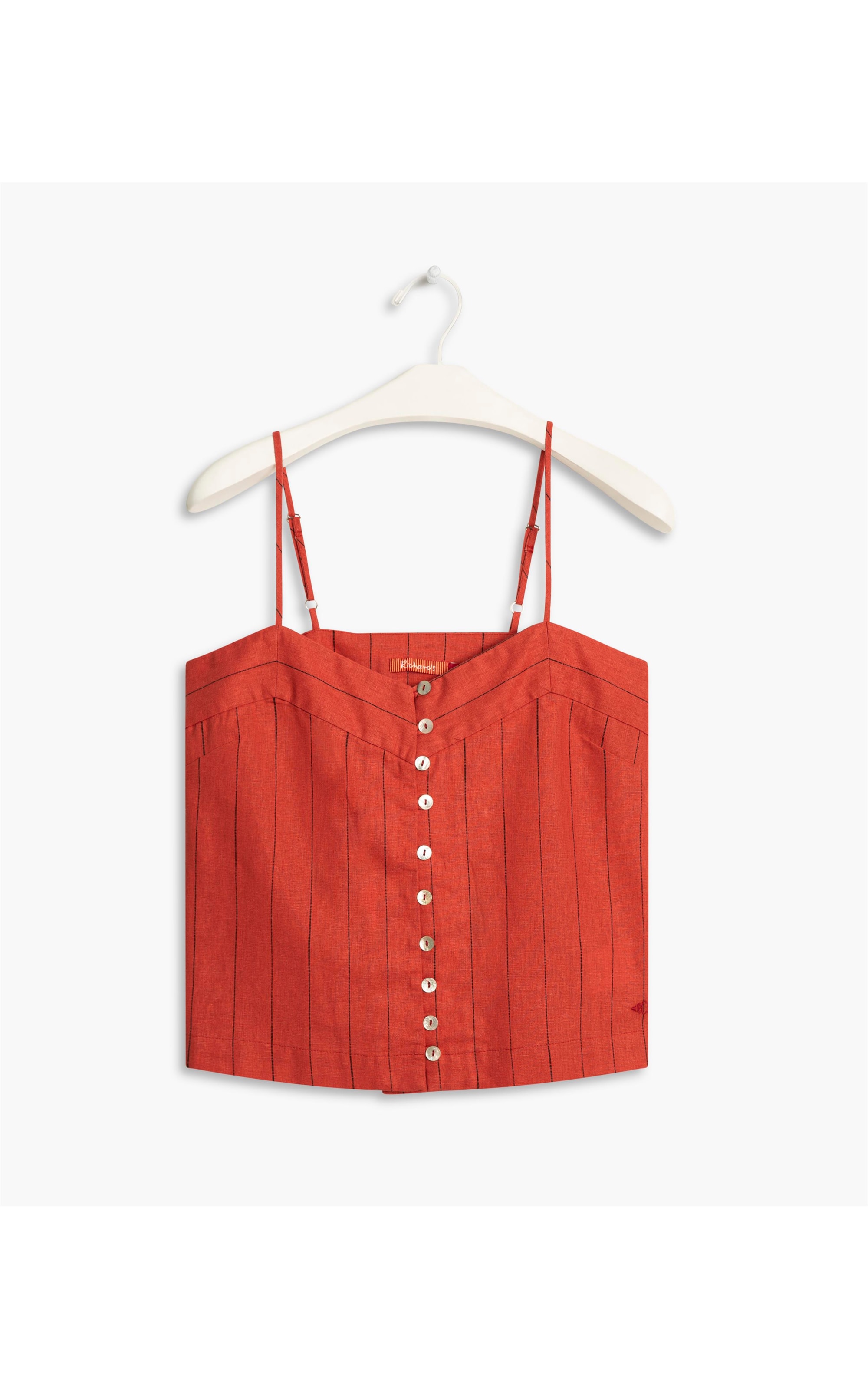 Regata Linho  Mariana Cotton Vivara Ft Coral