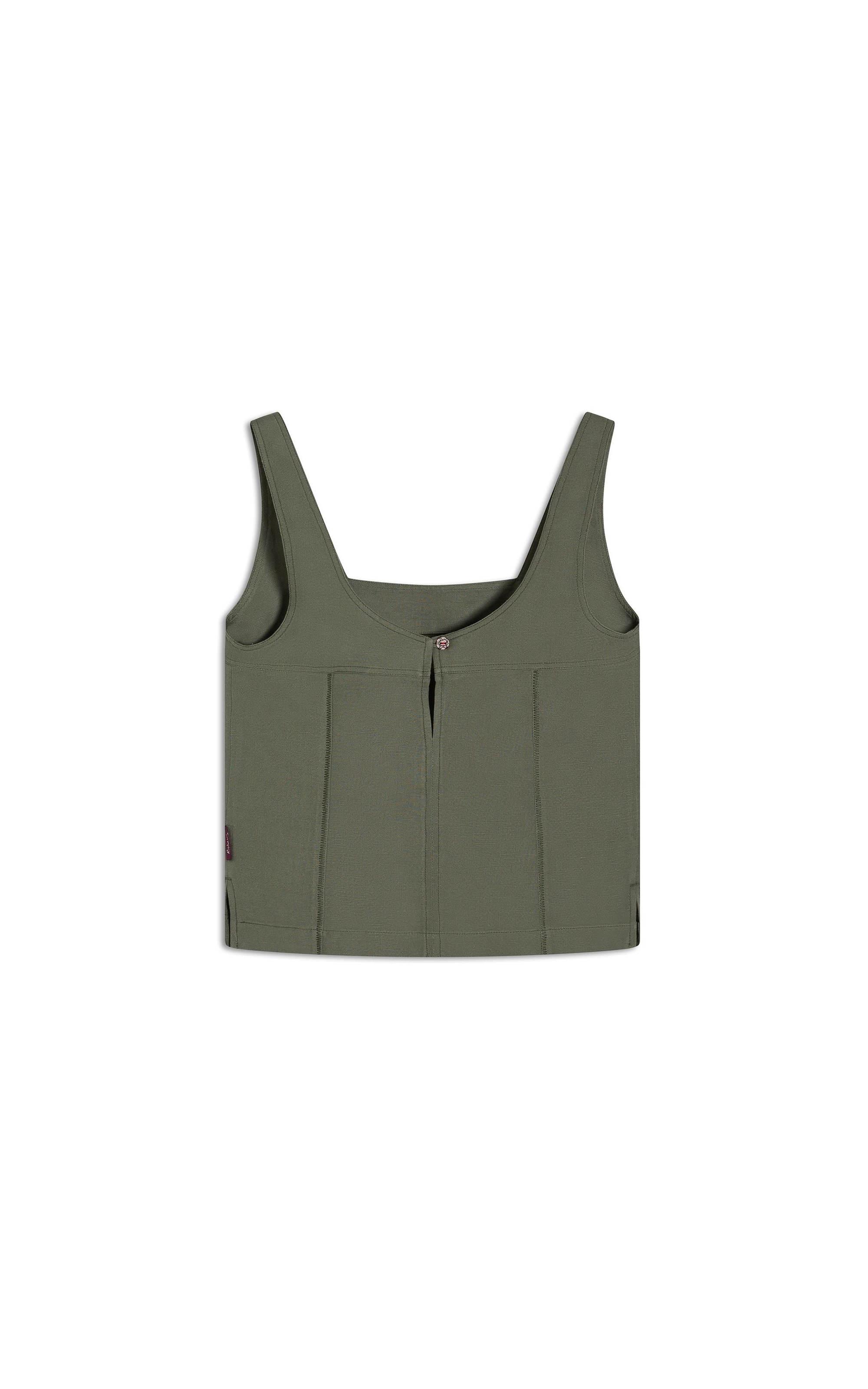 Regata Linho  Marpi Verde Militar