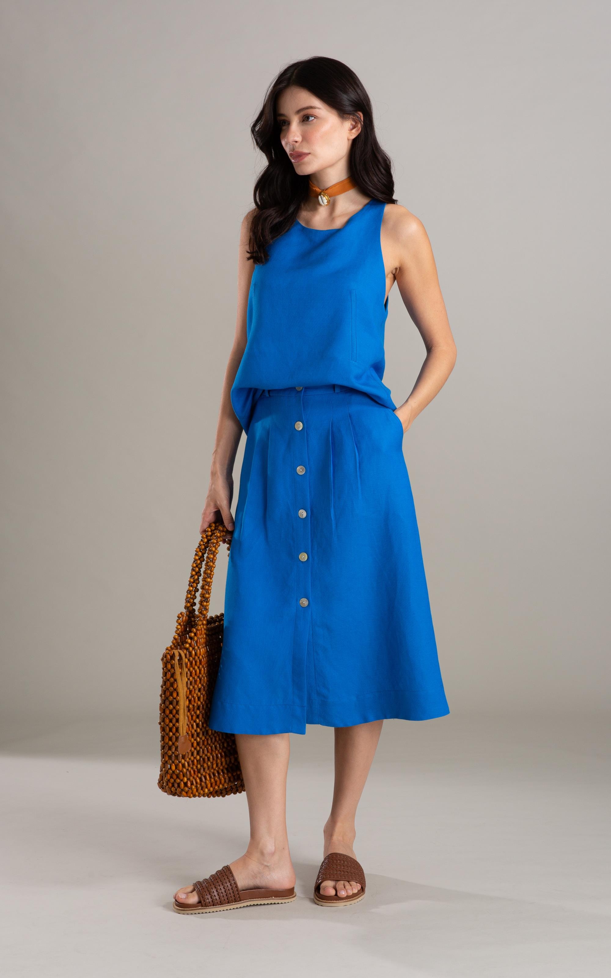 Regata Linho Mila Royal