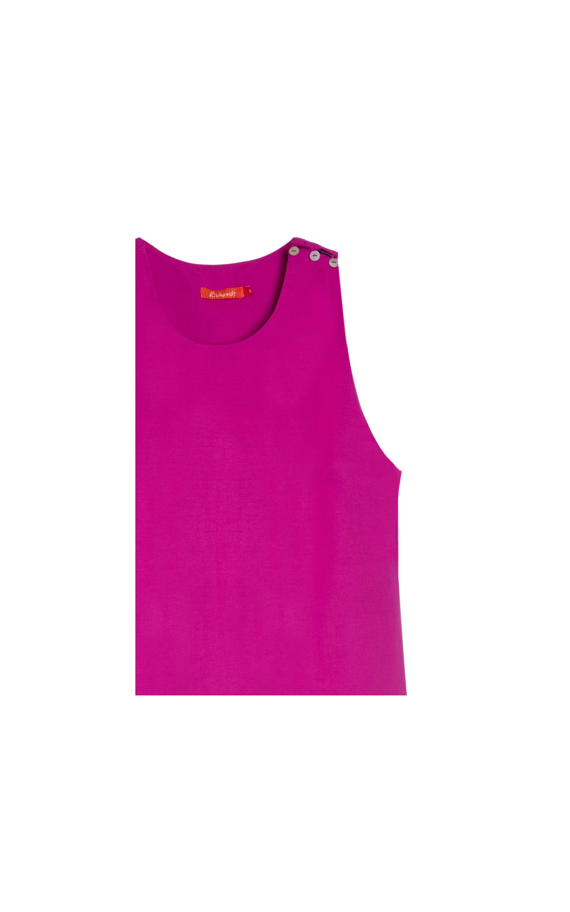 Regata Linho   Oda Fucsia