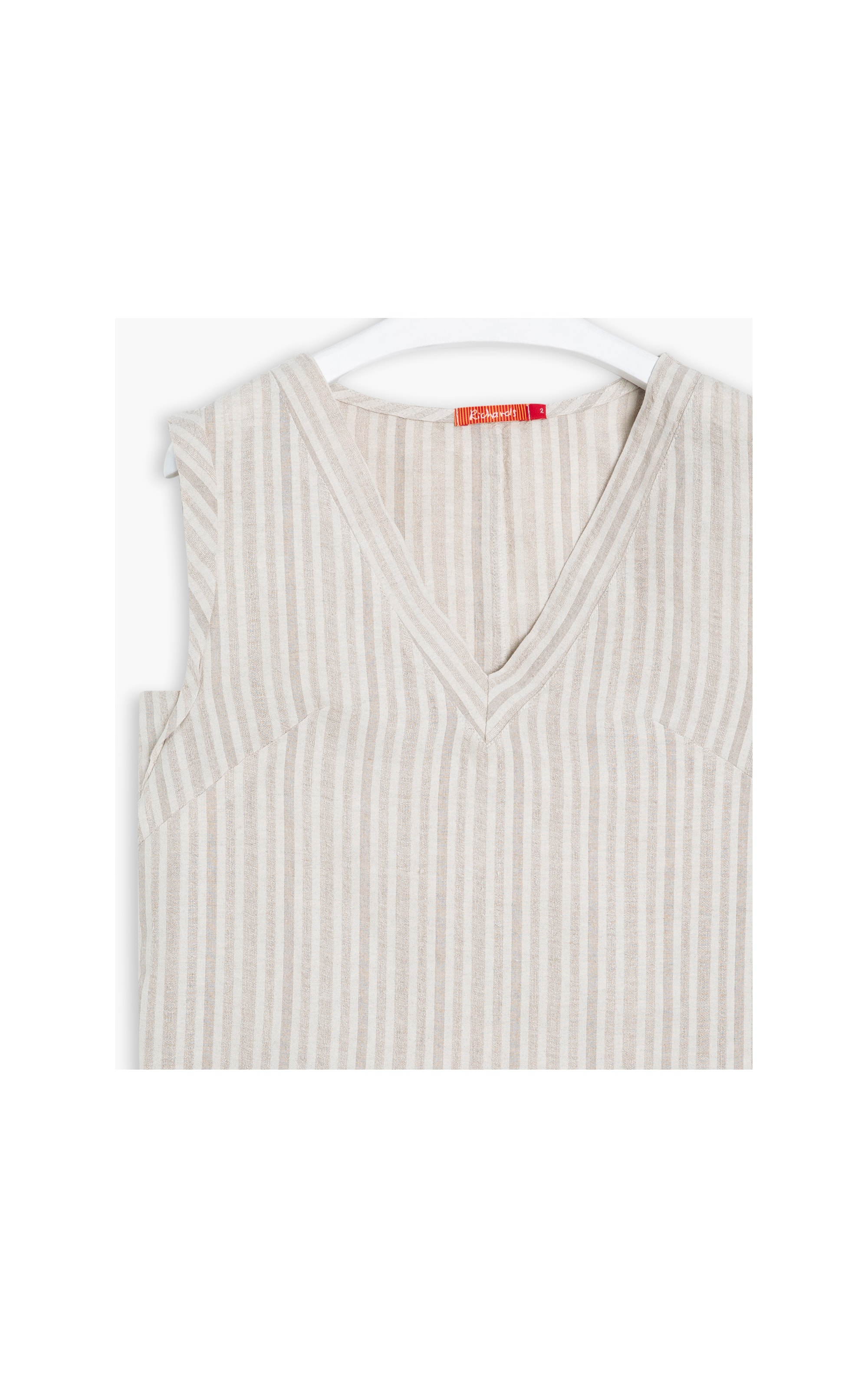 Regata Linho   Olivia Natural Caqui