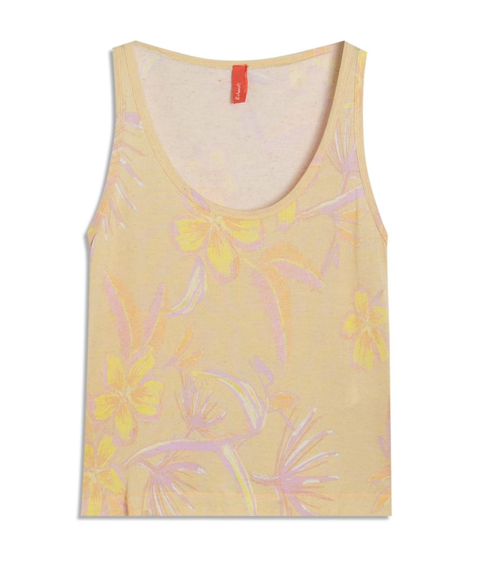 Regata Liria Estampa Caete Lb Amarelo