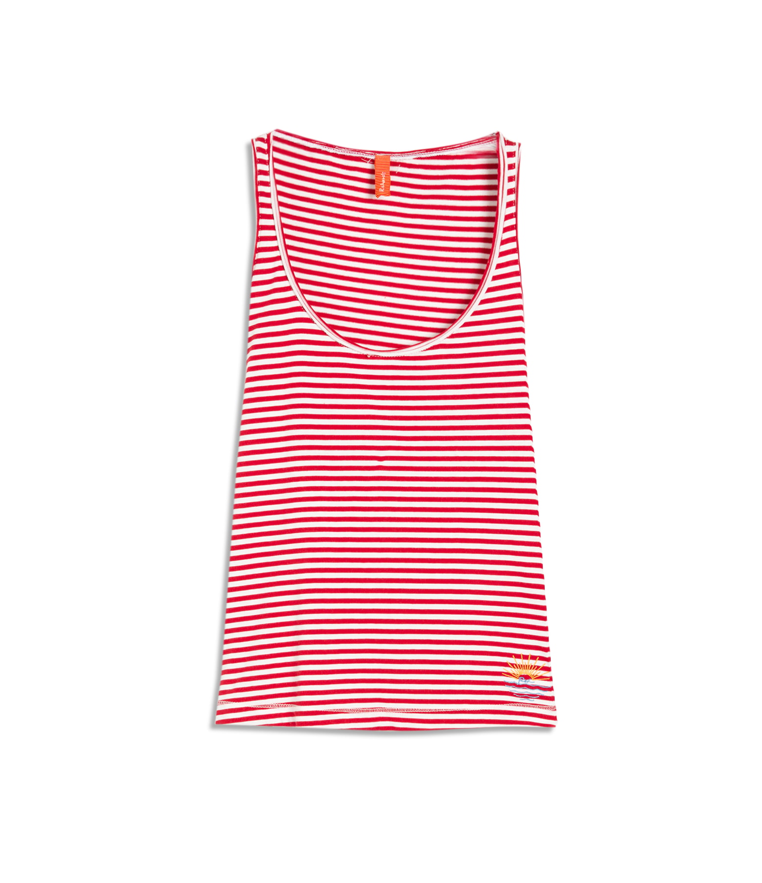Regata Liria Listrada Vermelho