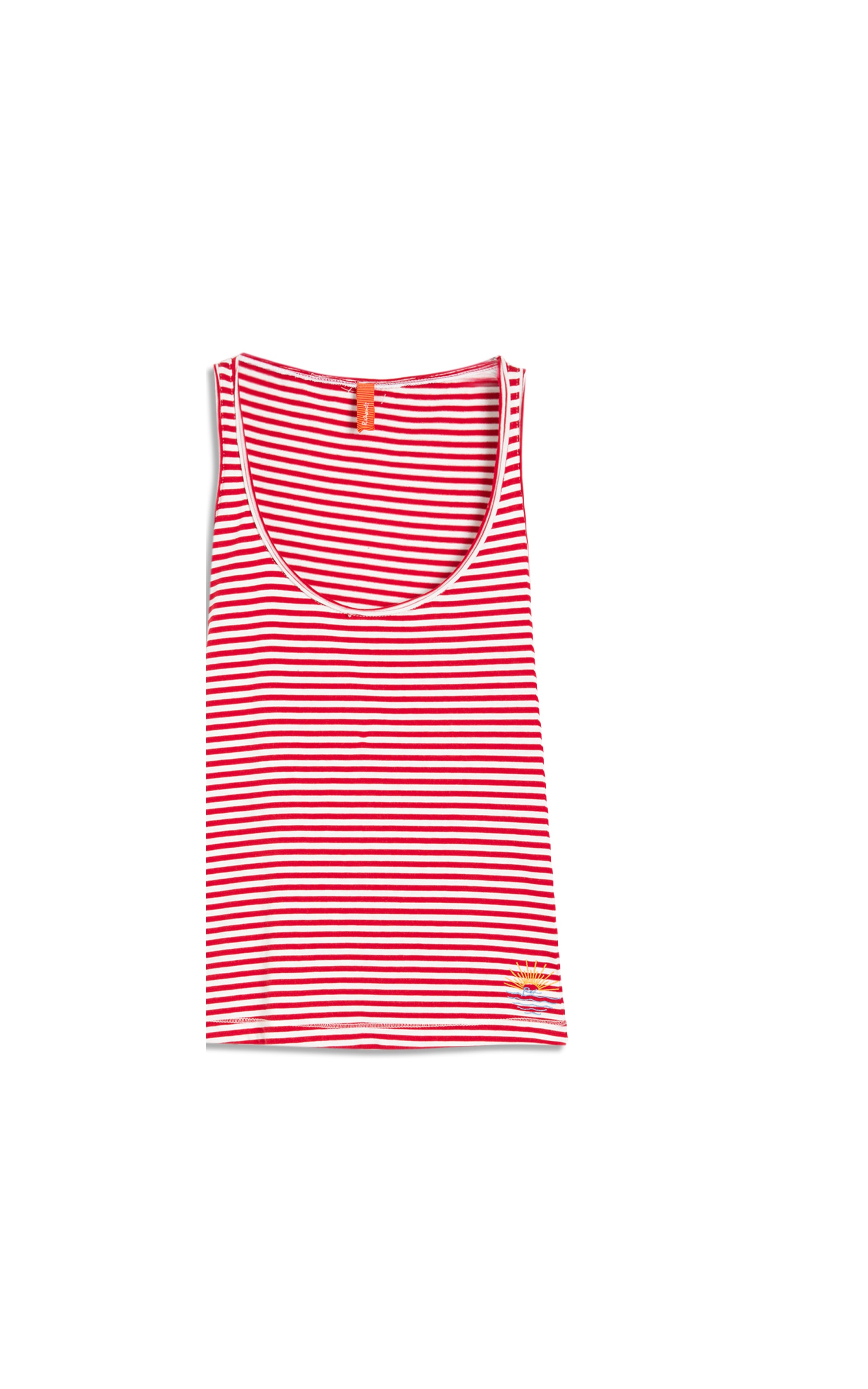 Regata Liria Listrada Vermelho