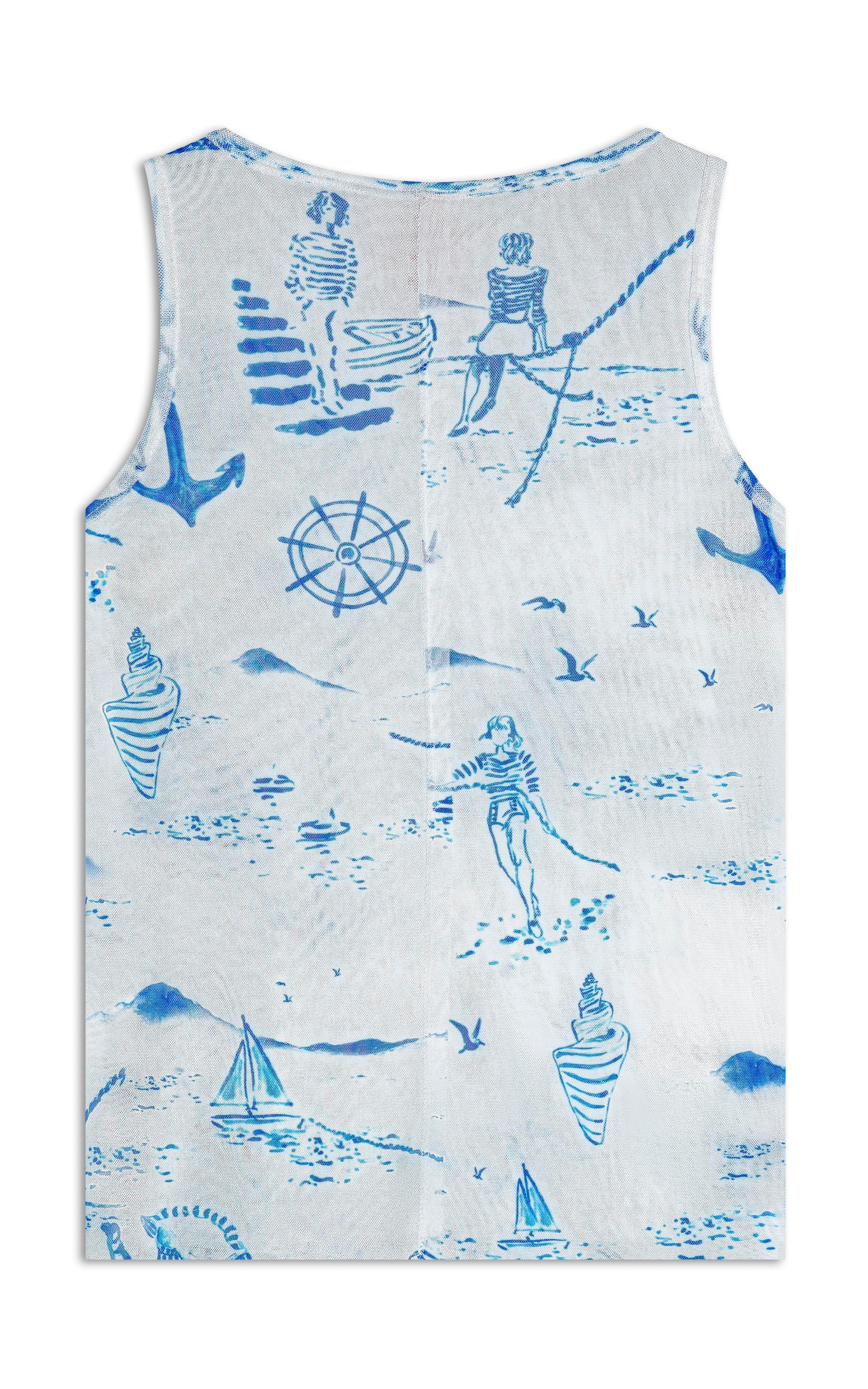 Regata Liria Tule Sailor Azul Bic