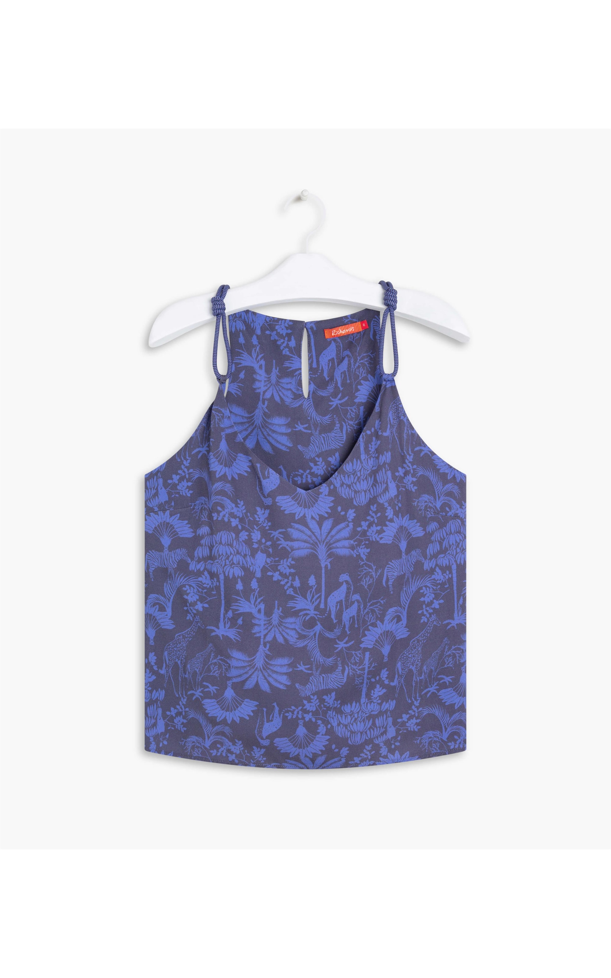 Regata Lora Africa Viscose Purple Blue
