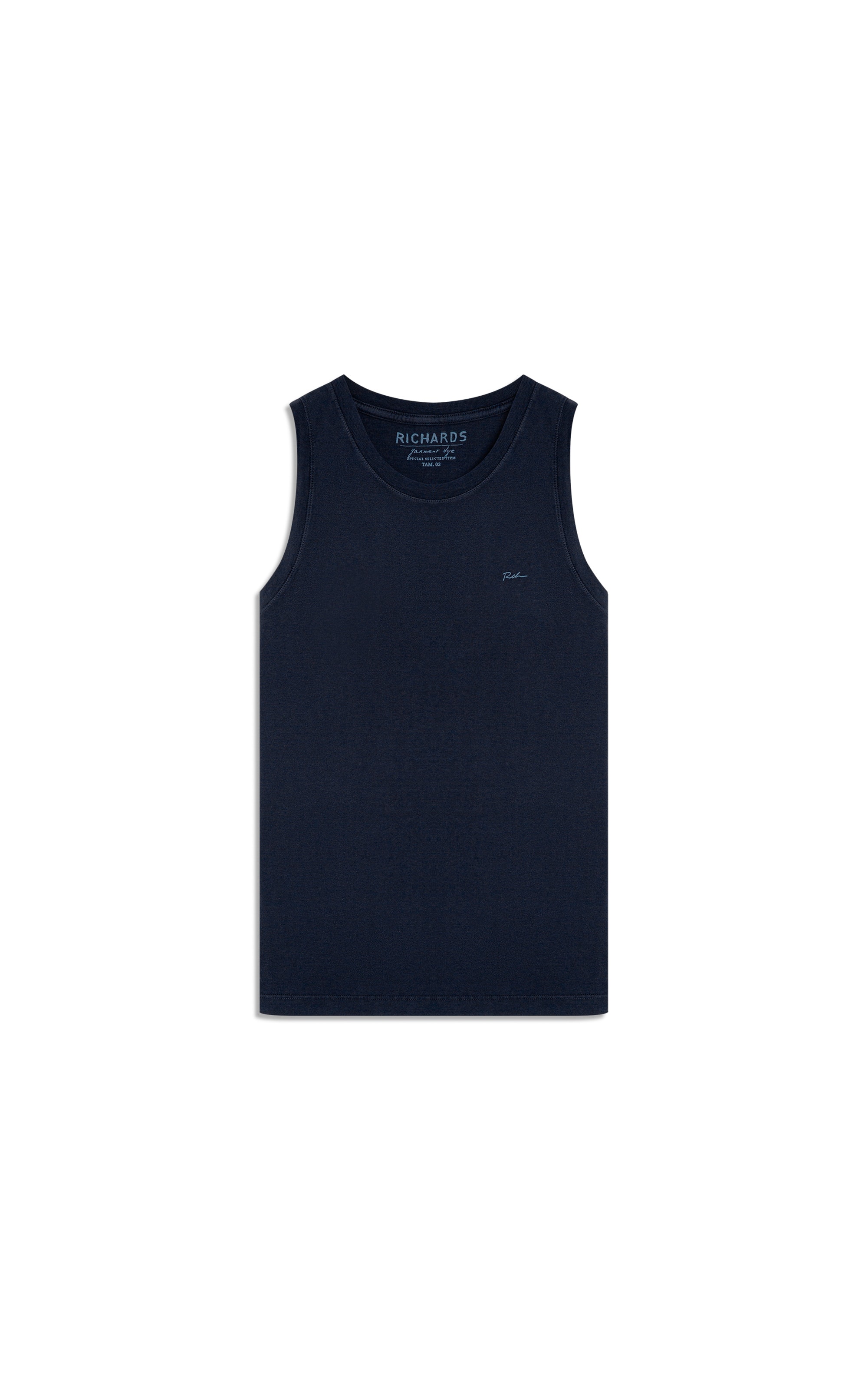 Regata Mm Decote Careca Dark Navy