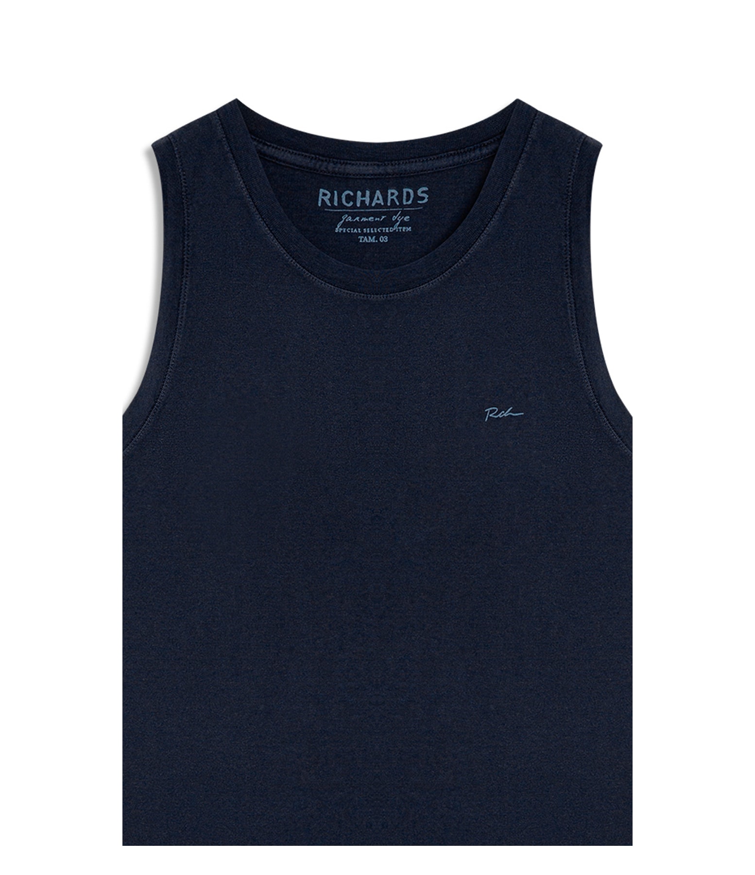 Regata Mm Decote Careca Dark Navy