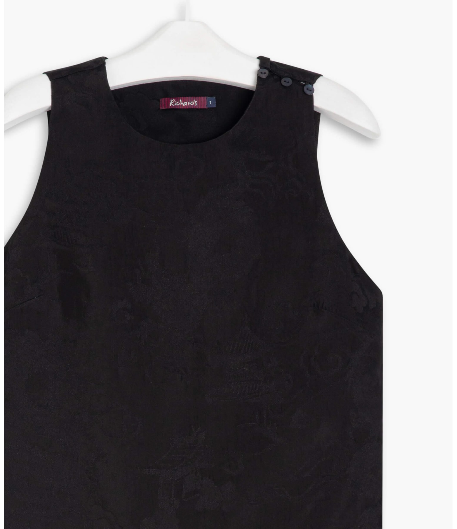 Regata Oda Jacquard Preto