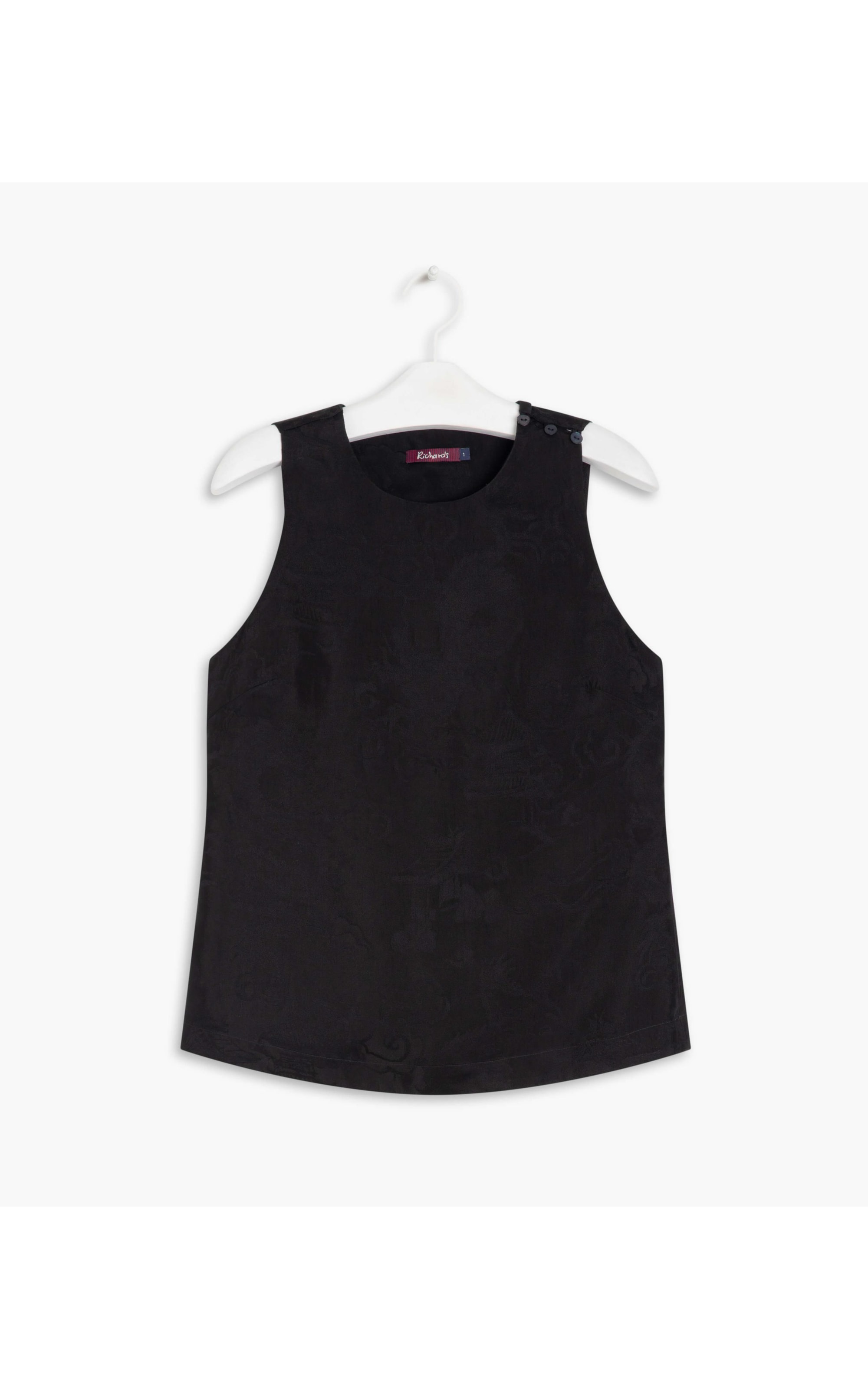 Regata Oda Jacquard Preto