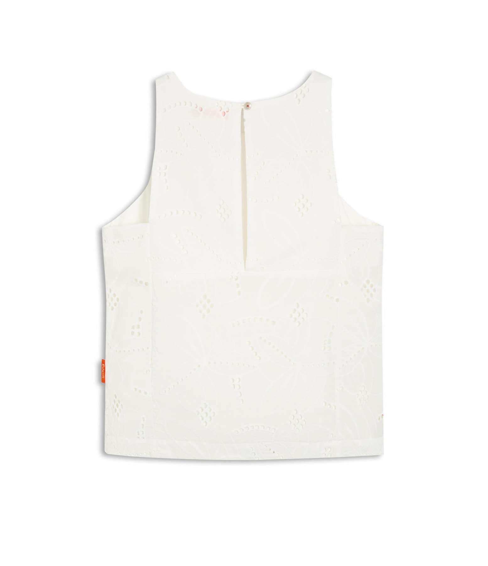 Regata Pisa Cotton Bordado Branco