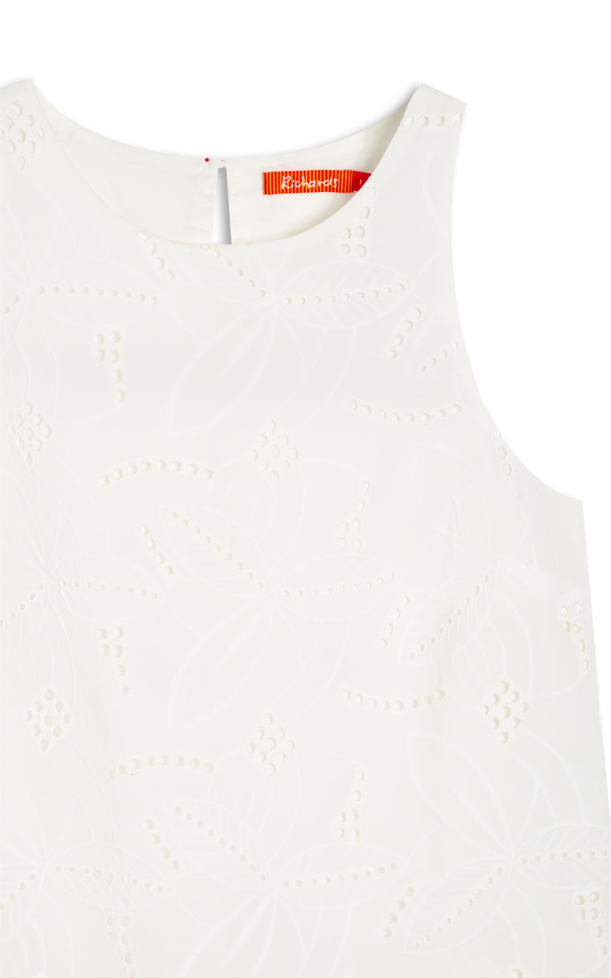 Regata Pisa Cotton Bordado Branco
