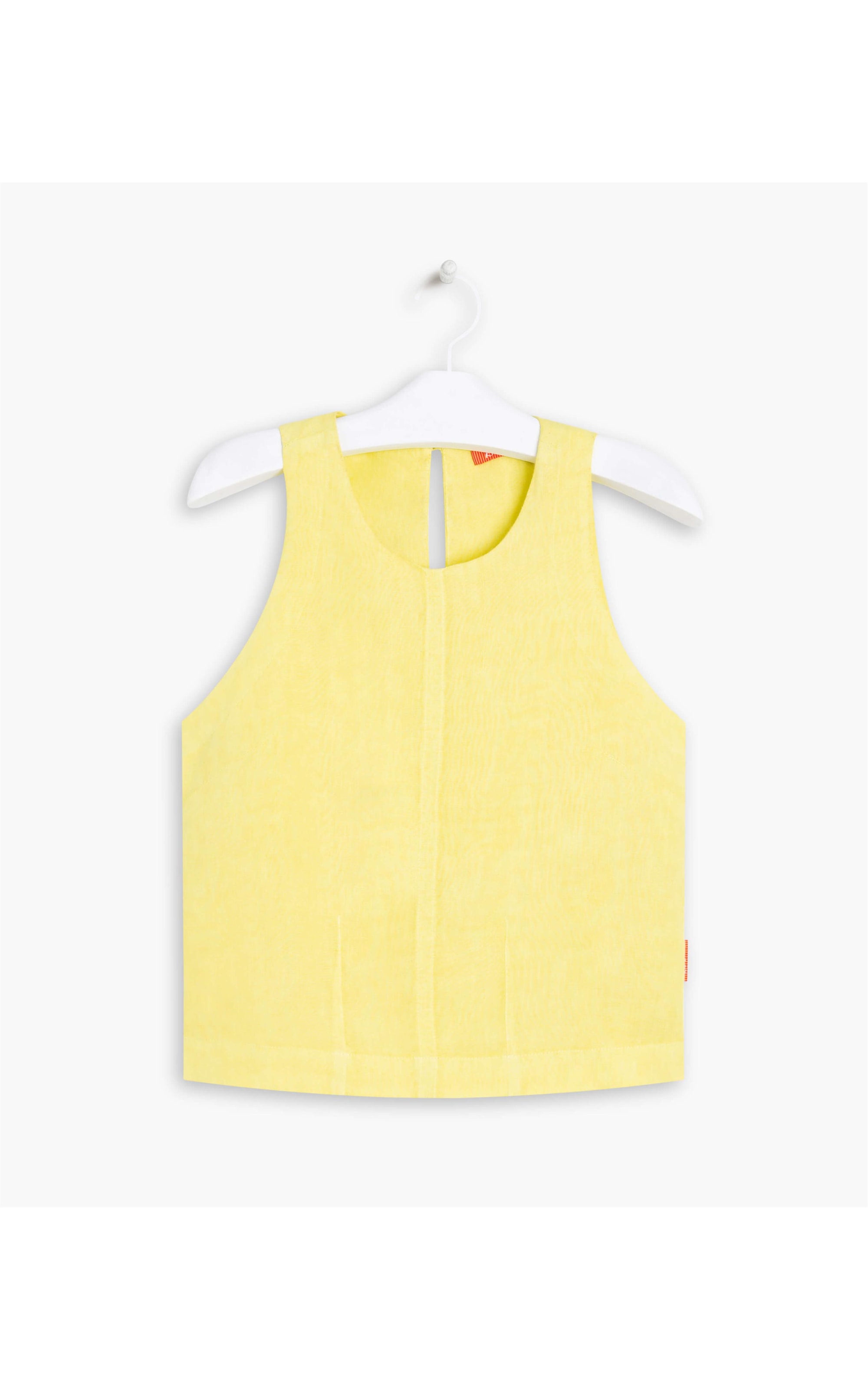 Regata Puro Linho  Ísis Lemon
