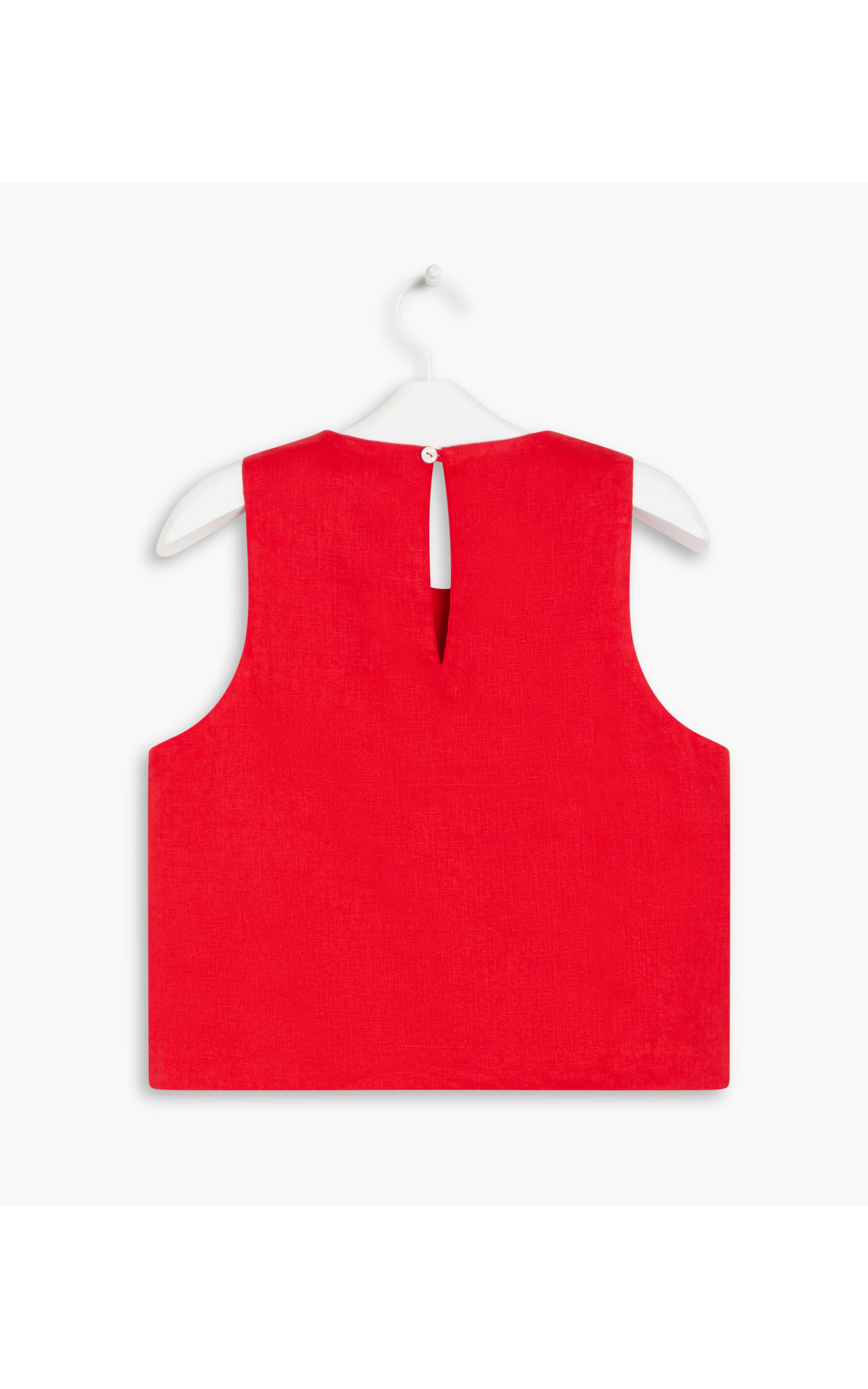 Regata Puro Linho  Ísis Vermelho