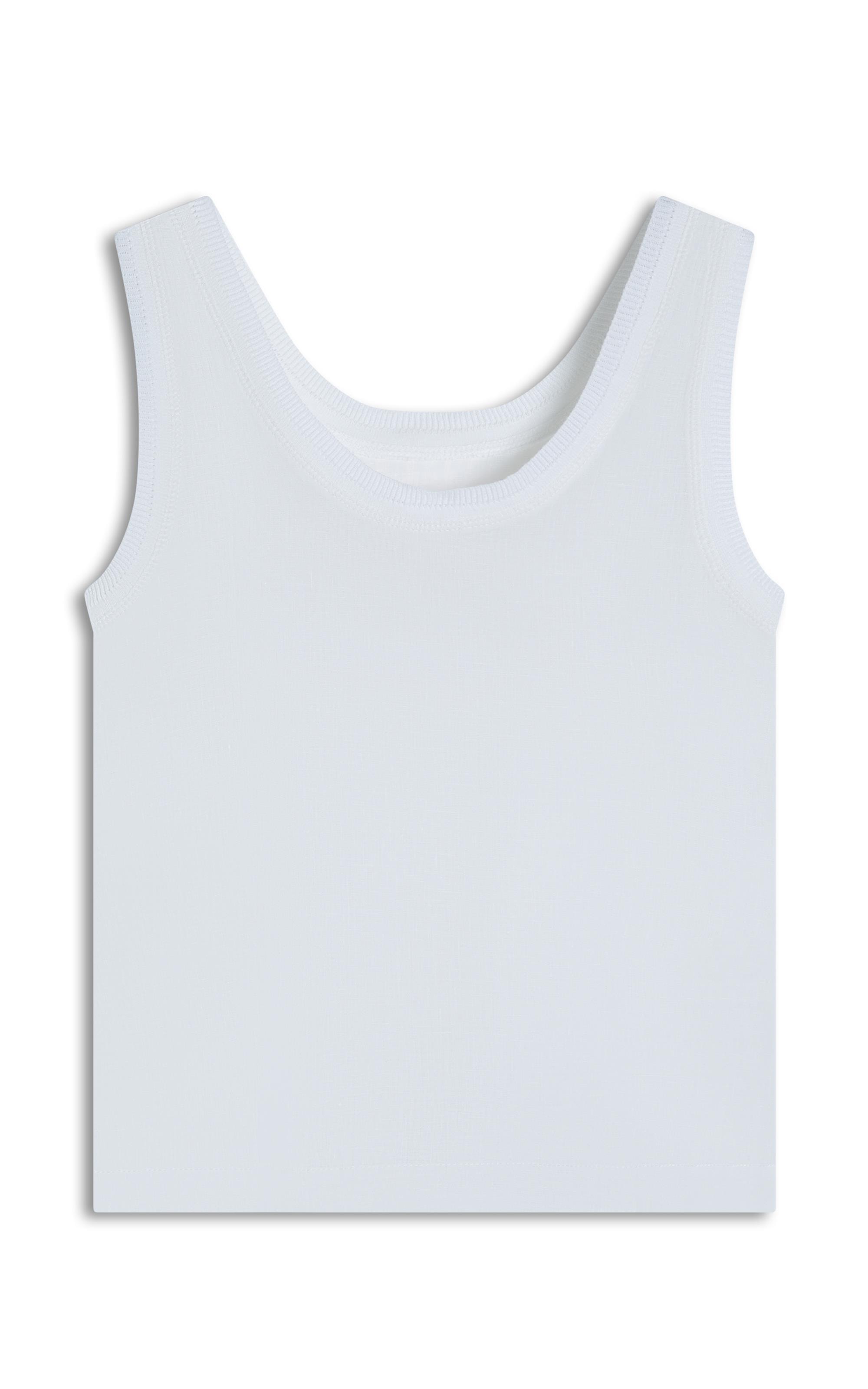 Regata  Puro Linho Lona Branco