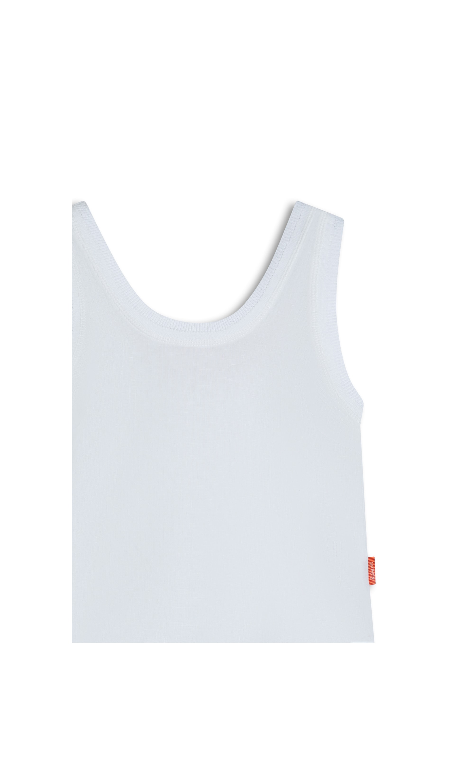 Regata  Puro Linho Lona Branco