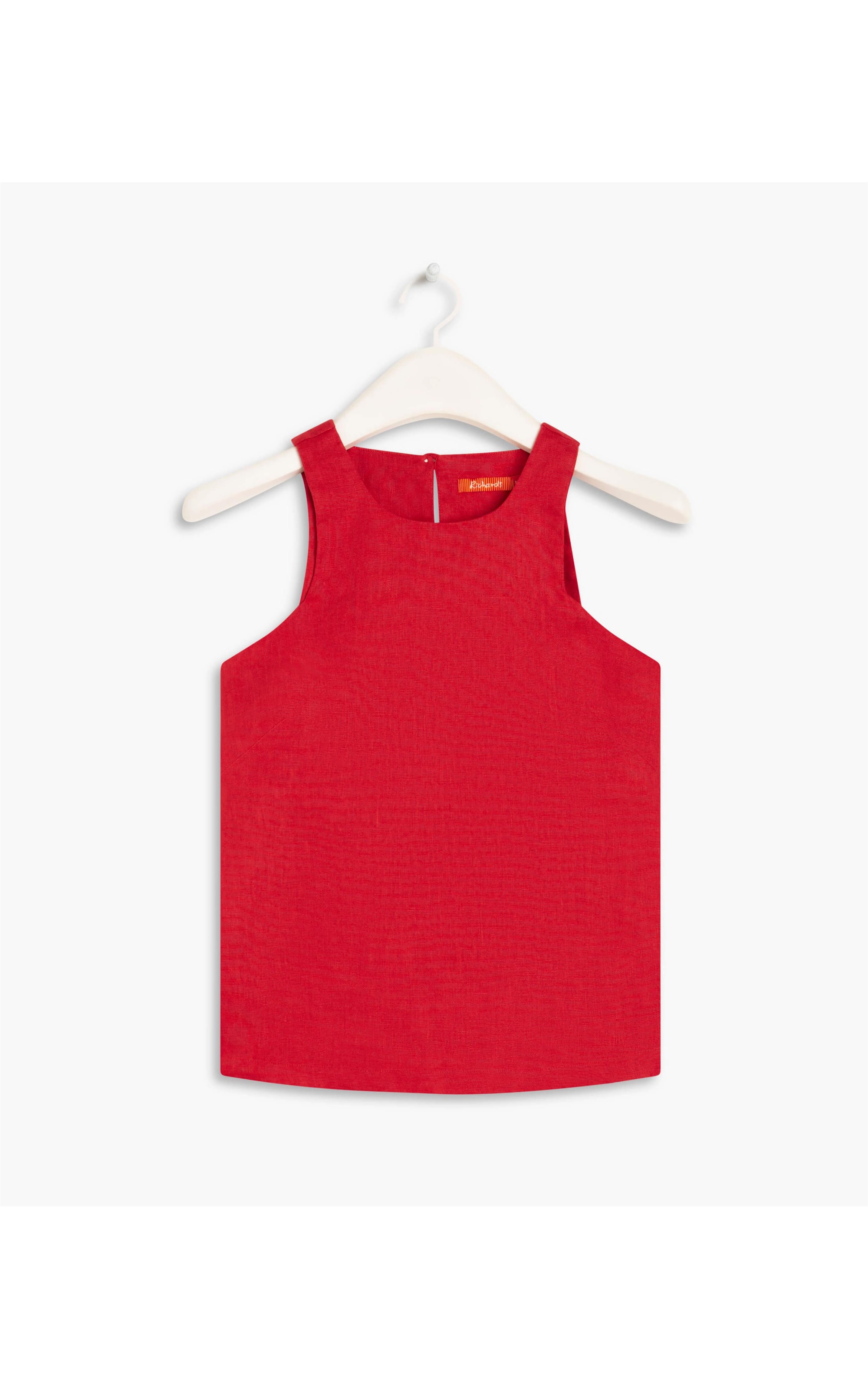 Regata Puro Linho  Pisa Vermelho