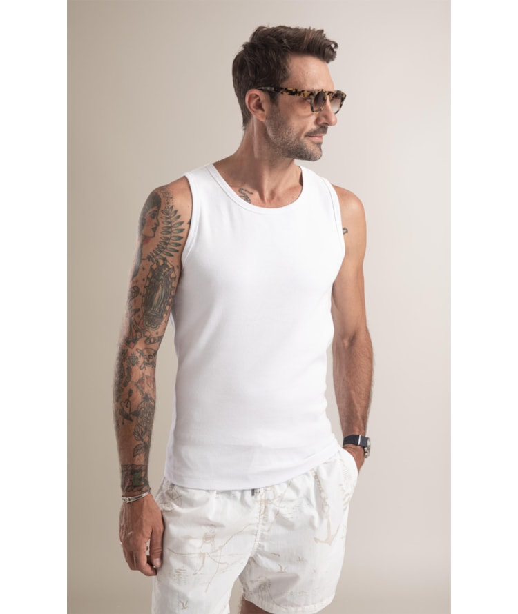 Regata Rib Rch Branco