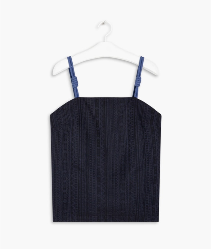 Regata Romana Jacquard Dark Navy