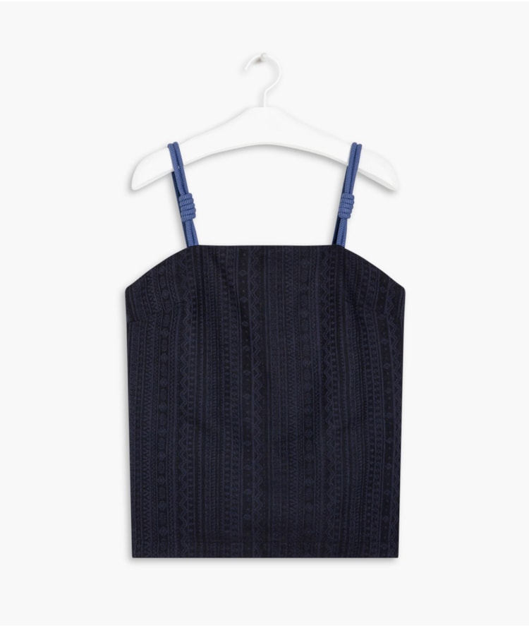 Regata Romana Jacquard Dark Navy