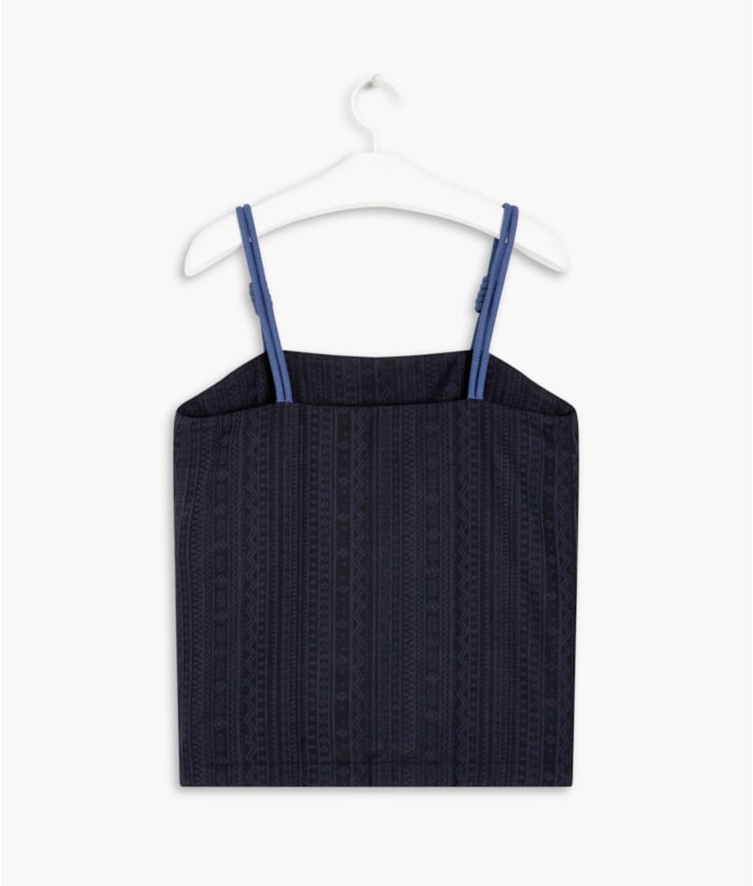 Regata Romana Jacquard Dark Navy