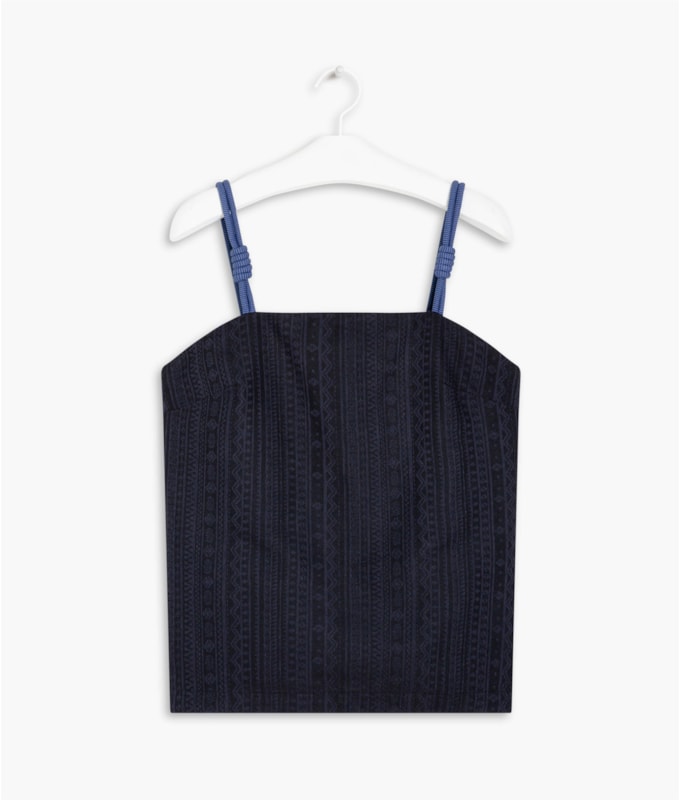 Regata Romana Jacquard Dark Navy