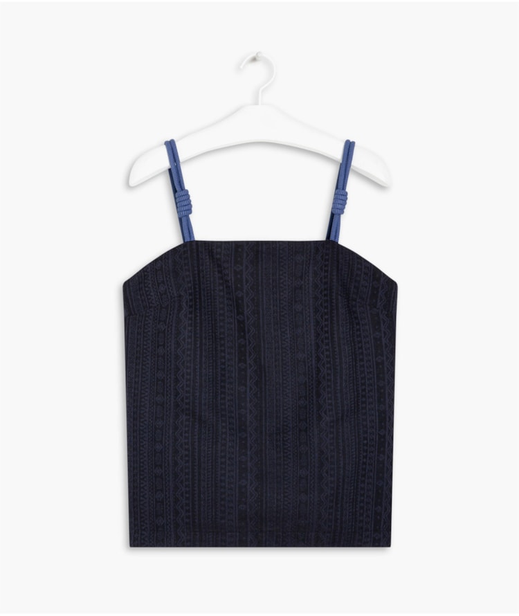 Regata Romana Jacquard Dark Navy