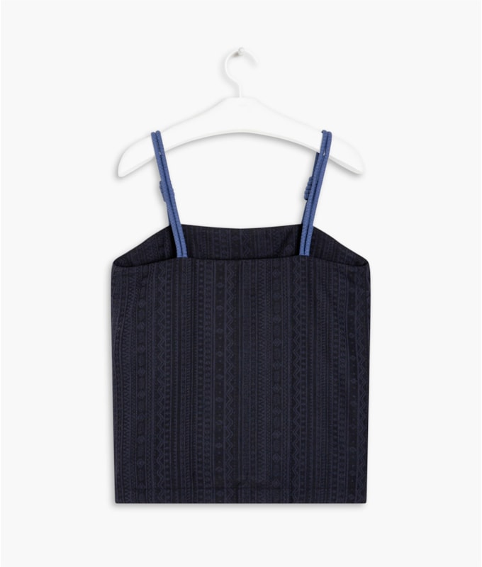 Regata Romana Jacquard Dark Navy