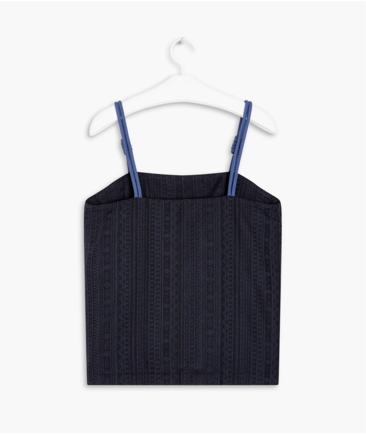 Regata Romana Jacquard Dark Navy