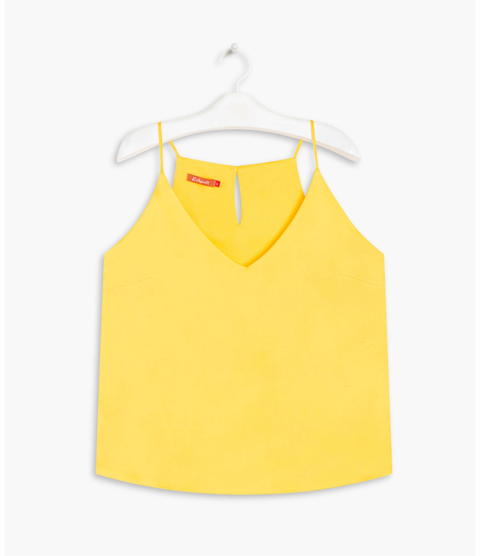 Regata Sia Cetim Liso Amarelo